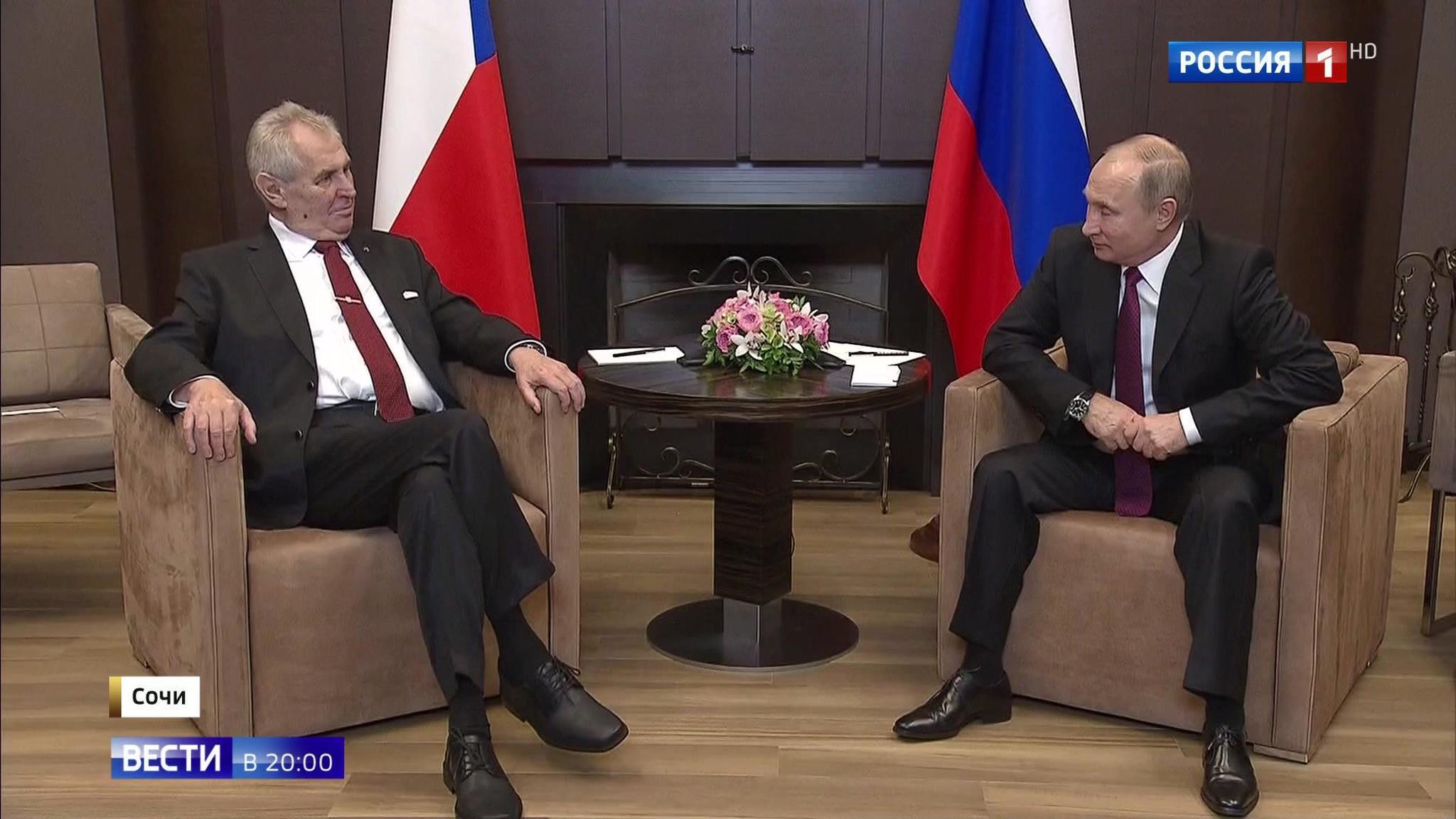 Czech President Bucks EU Dictates and Visits Russia to Discuss Sidestepping Sanctions