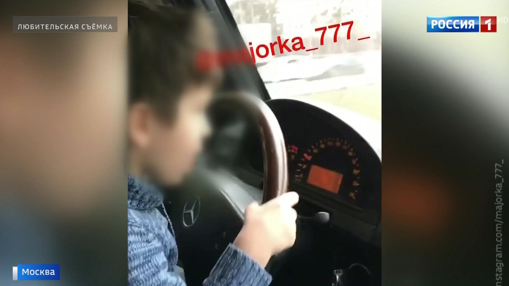 Малыш на "Гелендвагене": родителей предлагают наказать исправительными работами