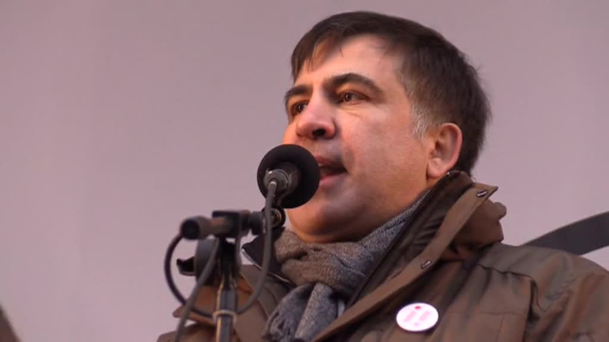 Unstable Saakashvili Calls Ukrainians to the Barricades for Maidan 2.0