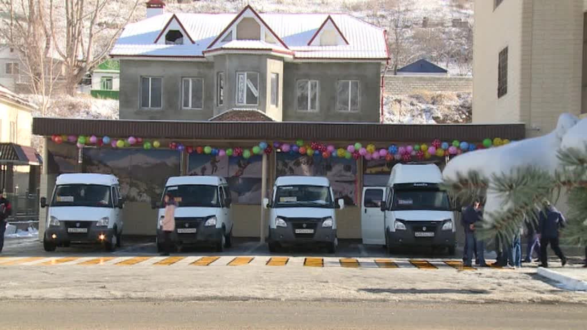 В Приэльбрусье появился новый автовокзал