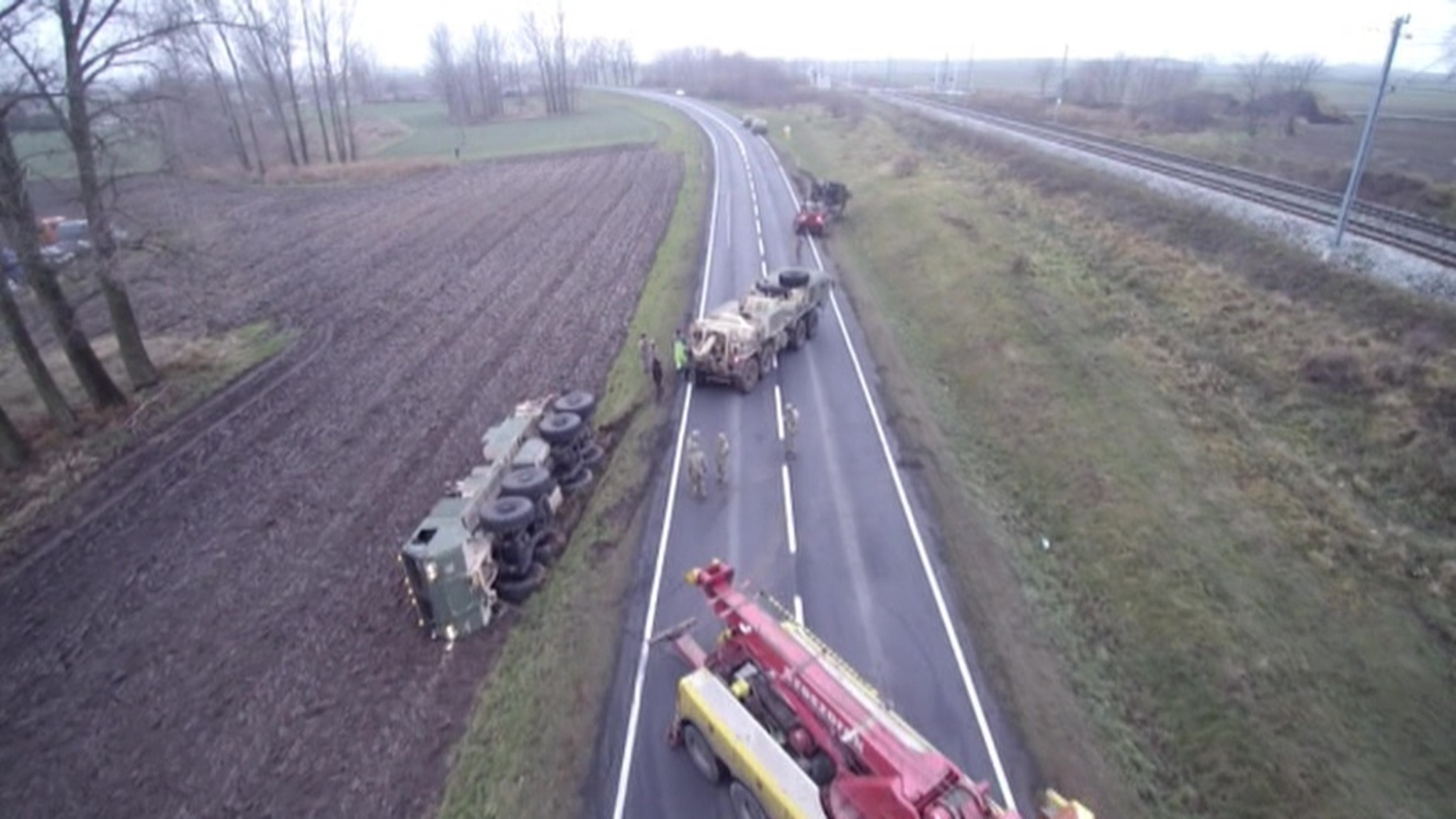Convoy Accident in Poland Casts Doubt on Vaunted US Military Superiority
