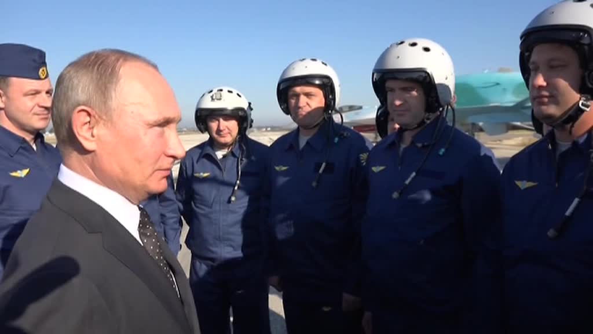 Mission Accomplished: Supreme Commander Visits Syrian Airbase to Congratulate Victorious Russian Pilots
