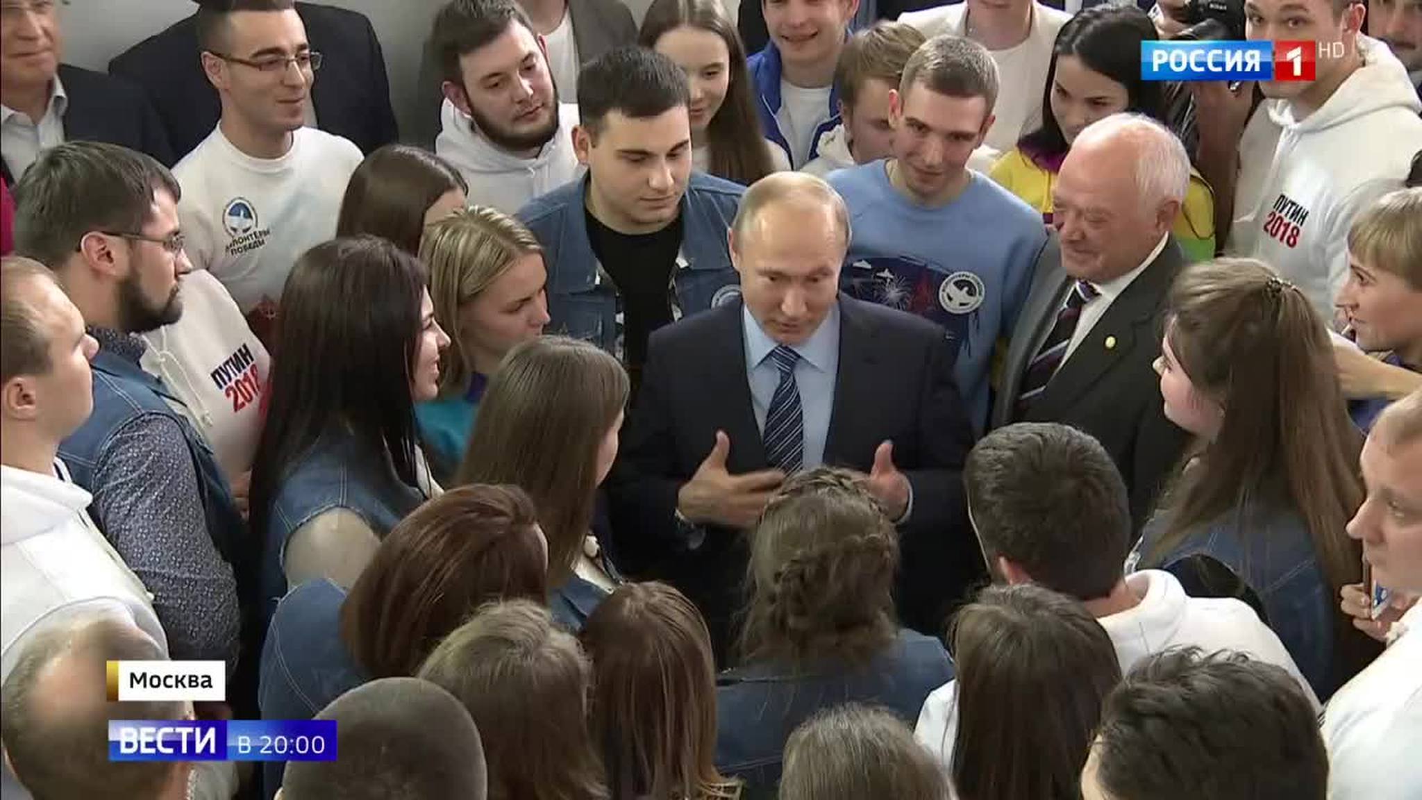 66 Days Until Election: Vladimir Putin Fields Most Pressing Questions Facing His Candidacy