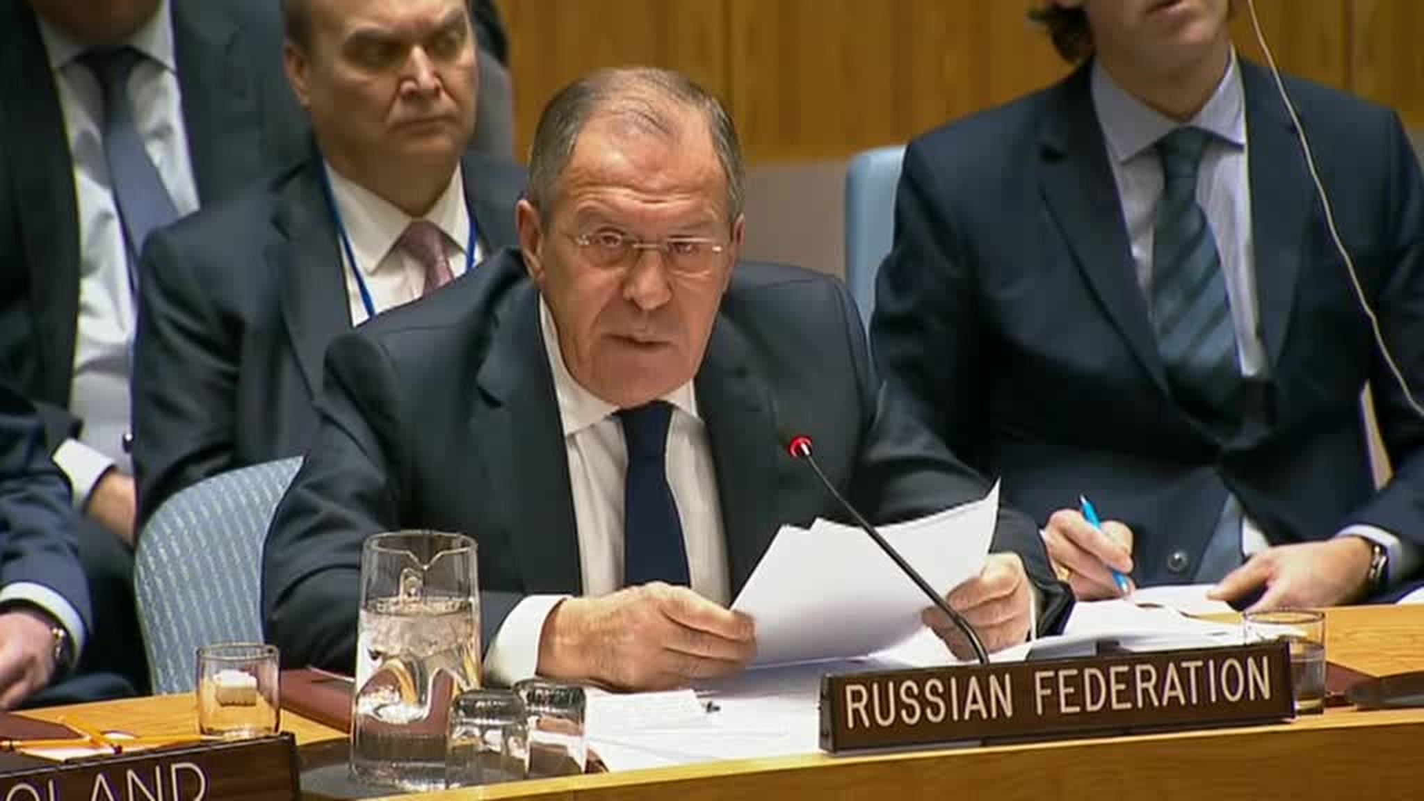 Sergey Lavrov: Terrorists Are Using Chemical Weapons and West is Shamelessly Covering For Them