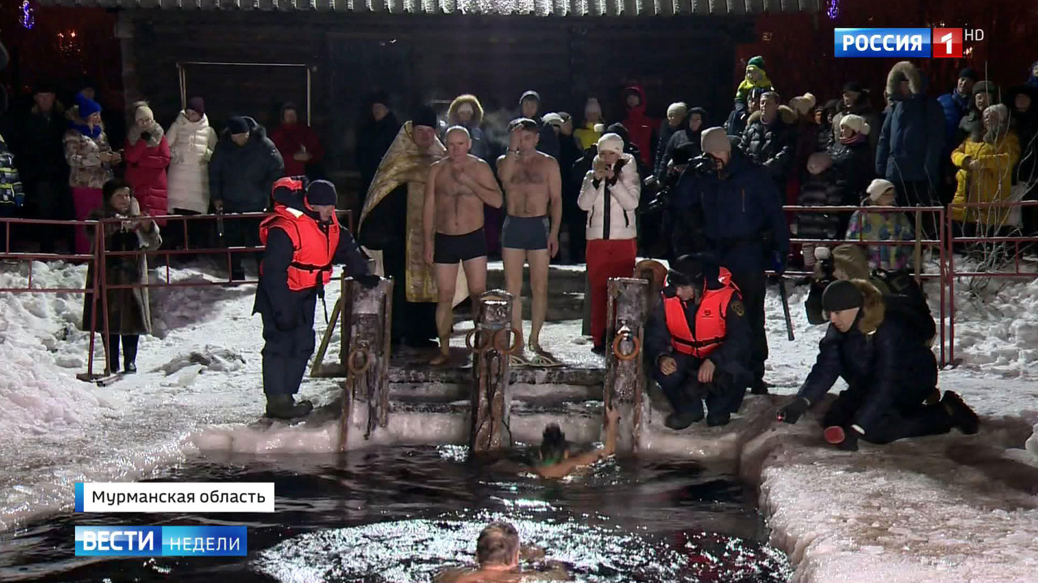 Millions of Russians Take the Plunge - Ice Jumping "Epiphany" Tradition Still Incredibly Popular!