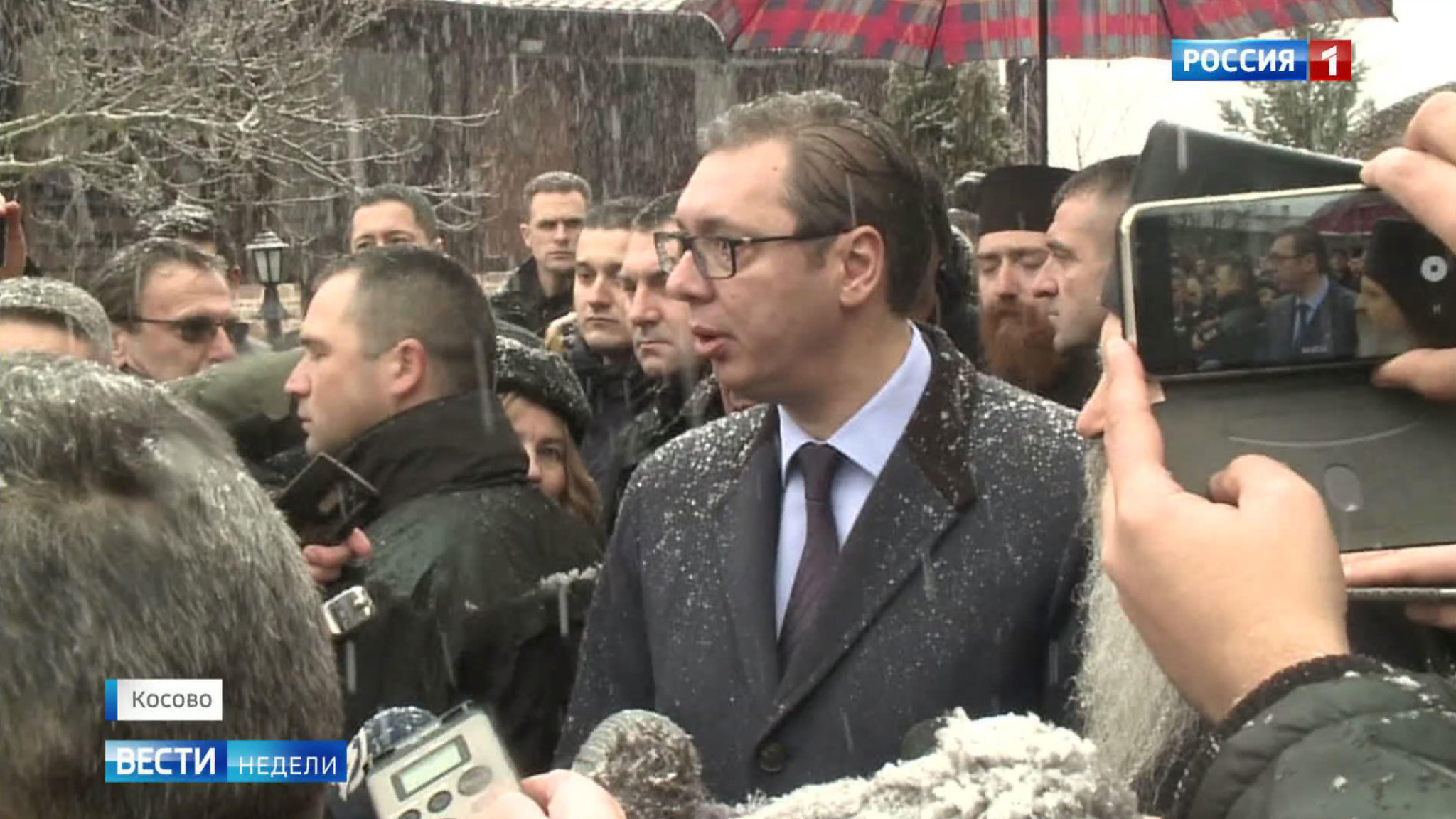 Вучич поддержал косовских сербов как мог