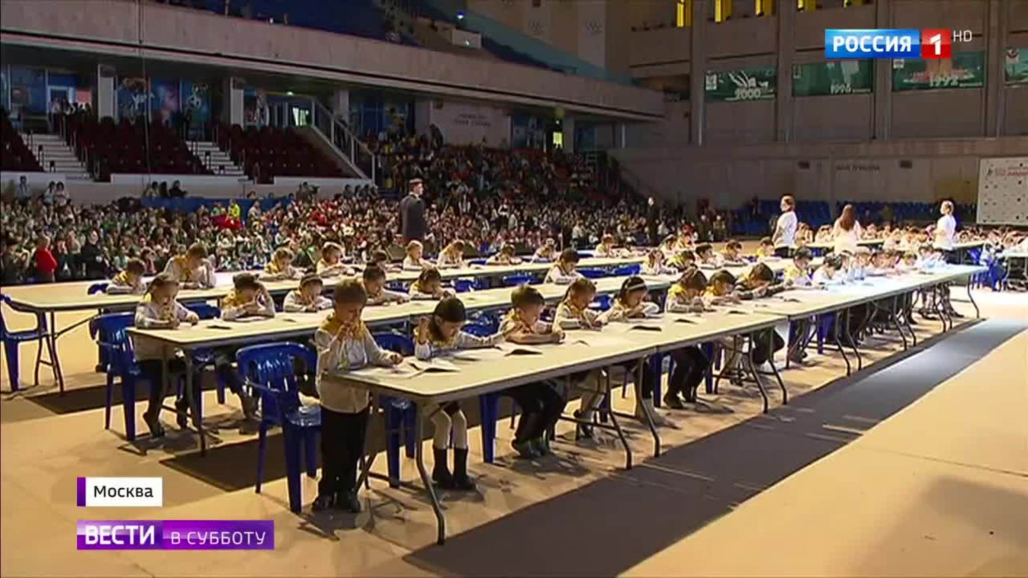 Zhirinovsky Courts the Youth Vote - Visits Brilliant Children’s Mental Arithmetics Championship