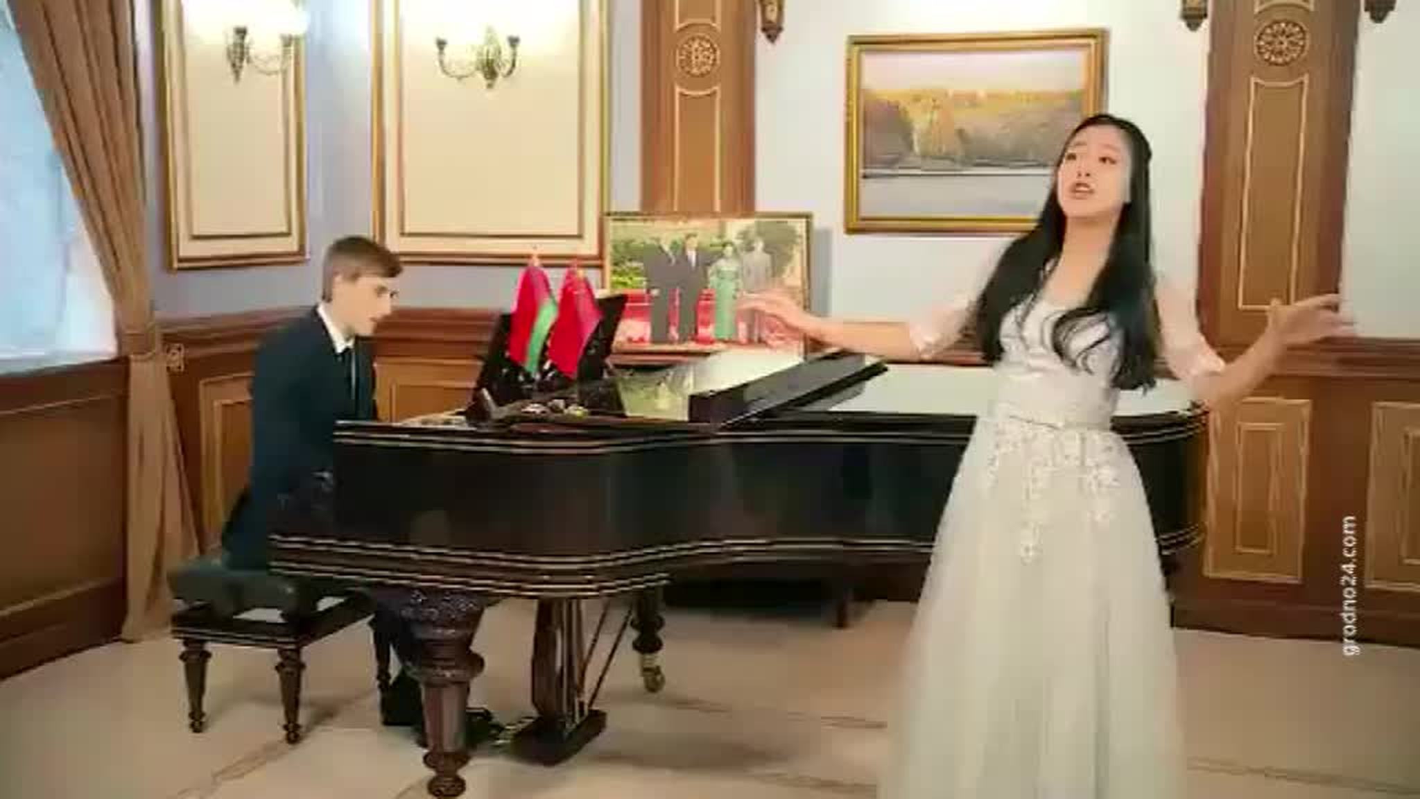 Famous in China! Belarussian President Lukashenko’s Son Congratulates Chinese on New Year