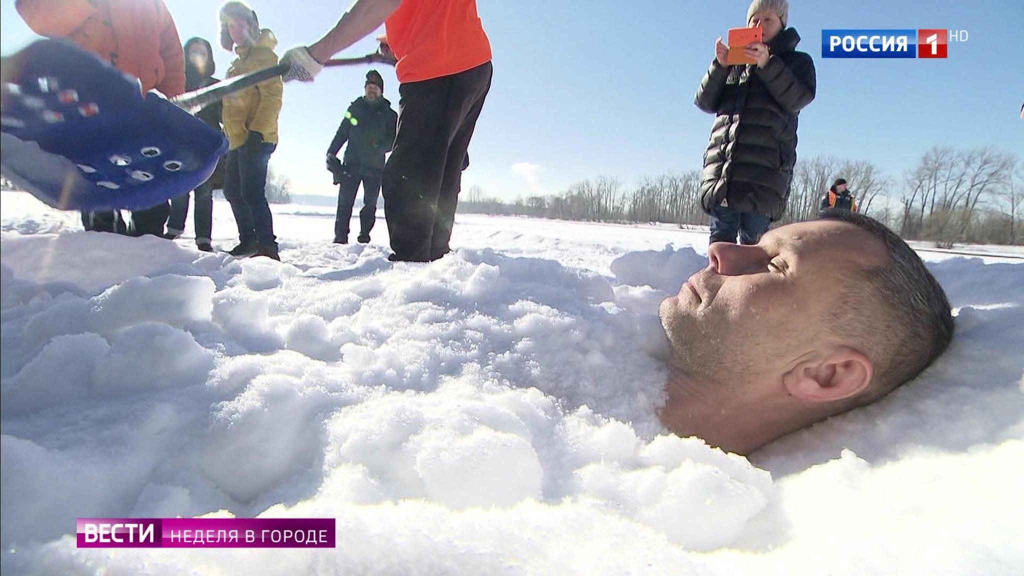 February Reminds Russians of What True Winter is Like: Freezing Temperatures and Falling Snow