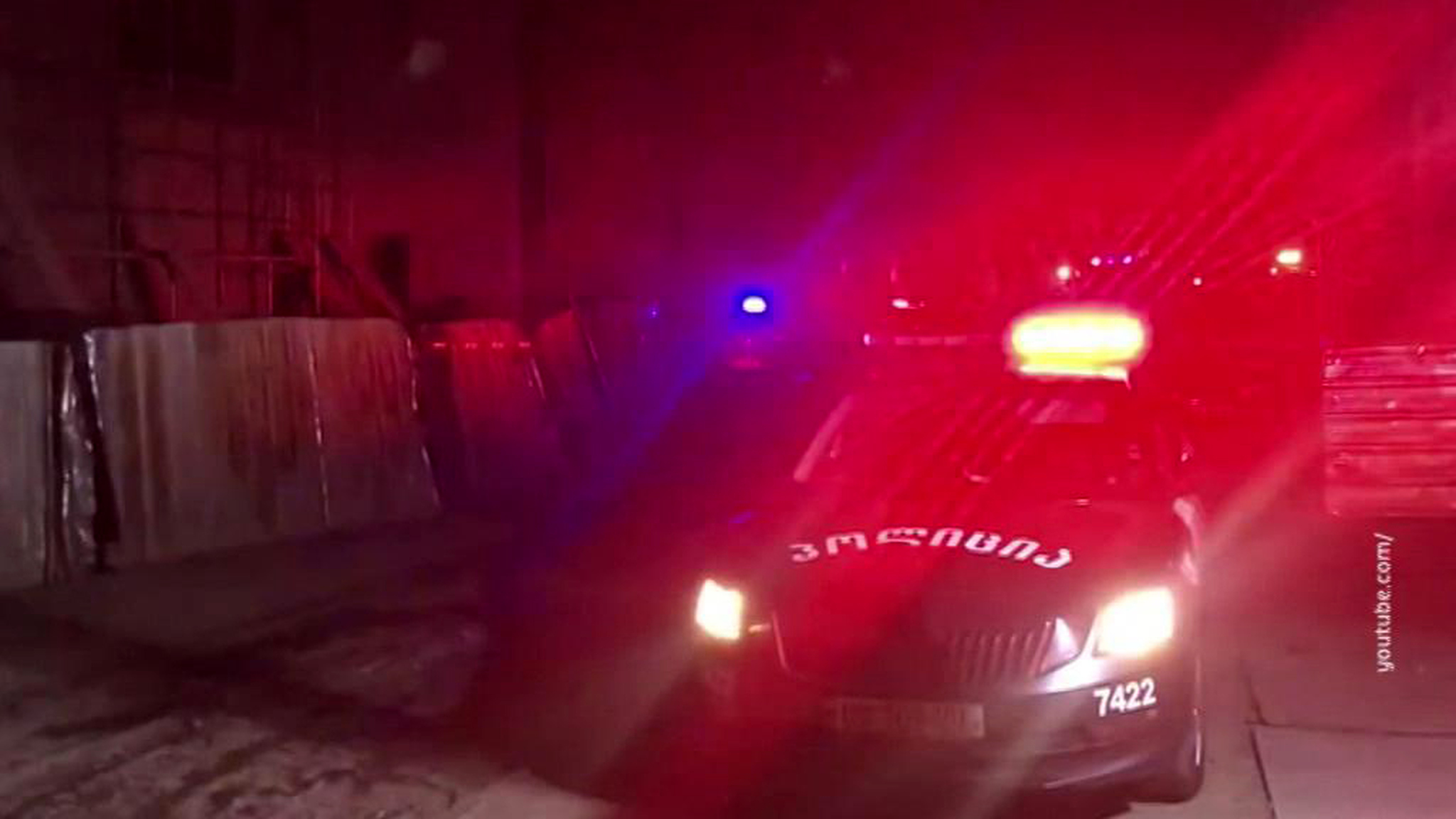 Пожар на вещевом рынке в Тбилиси практически локализовали