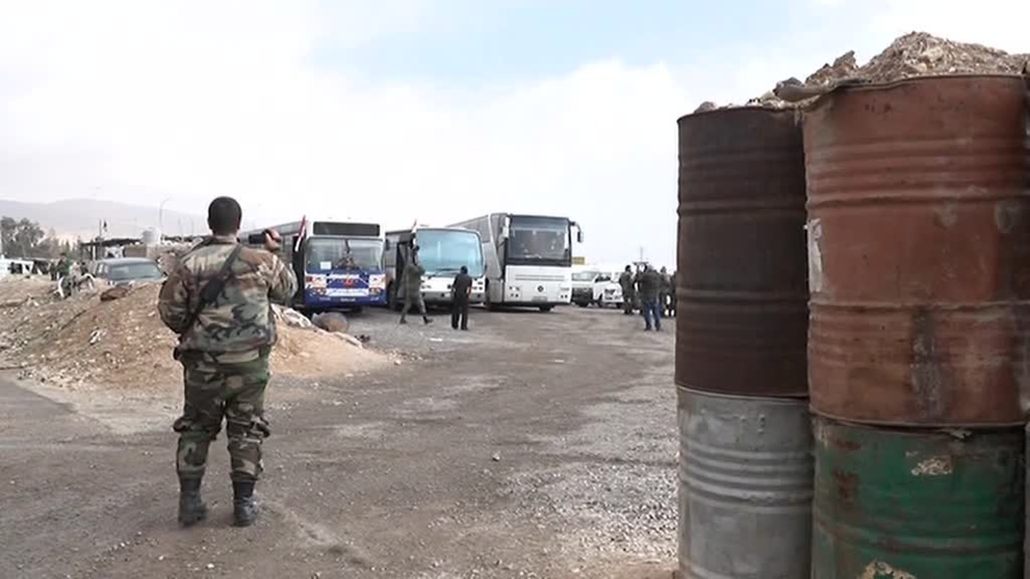 Восточная Гута: боевики сорвали вывод людей в безопасный район