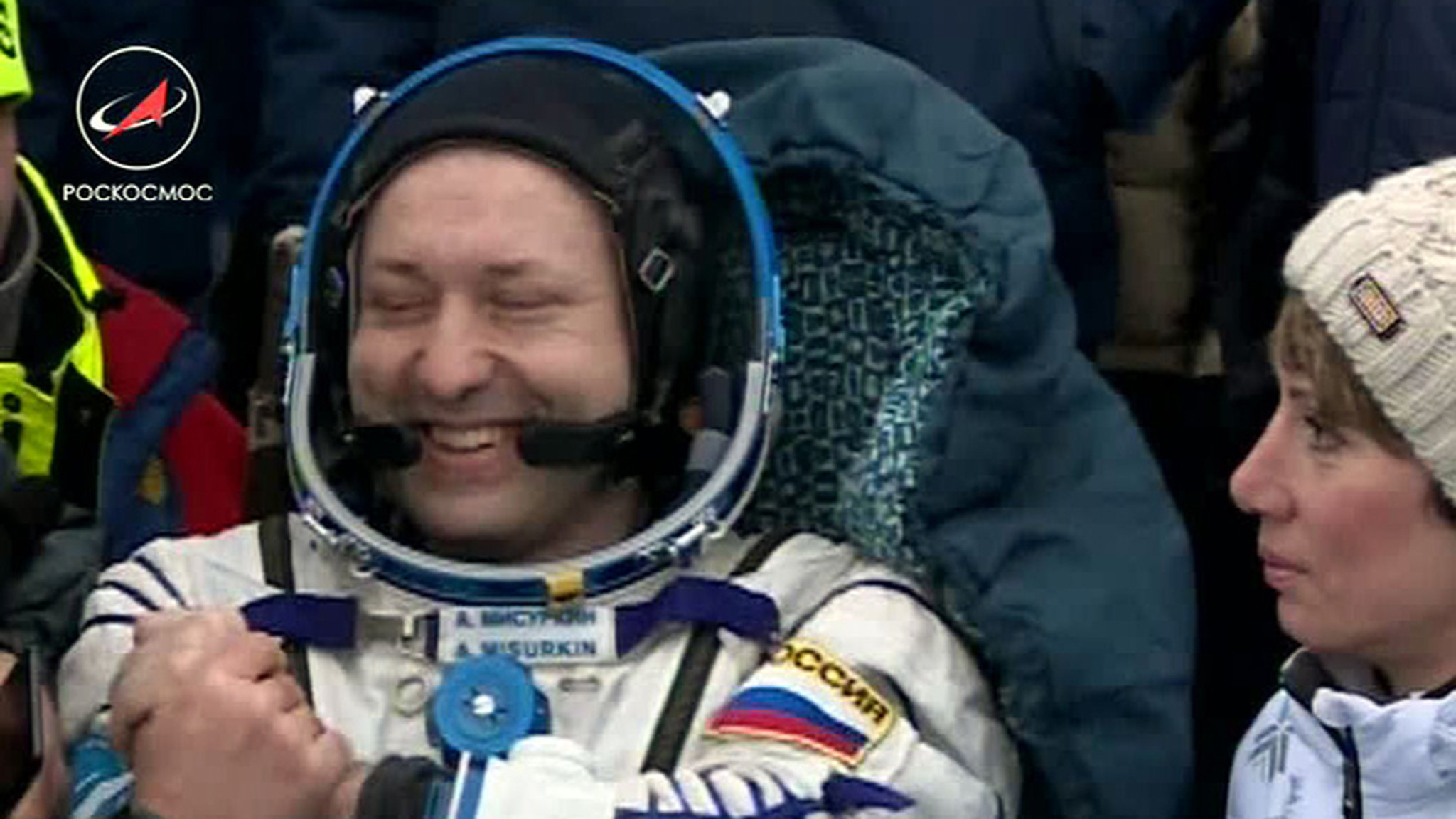 Back on Terra Firma - Russia Soyuz Spaceship Makes Successful Landing in the Kazakh Steppe