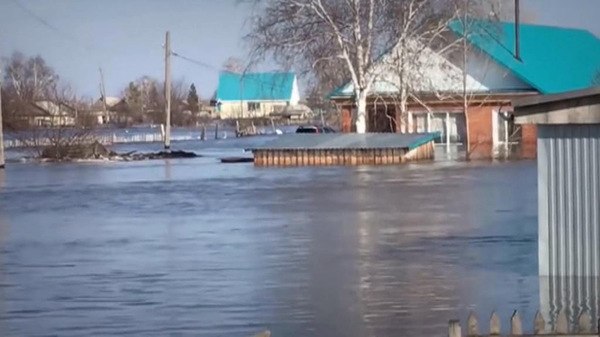 На Алтае село ушло под воду за два часа