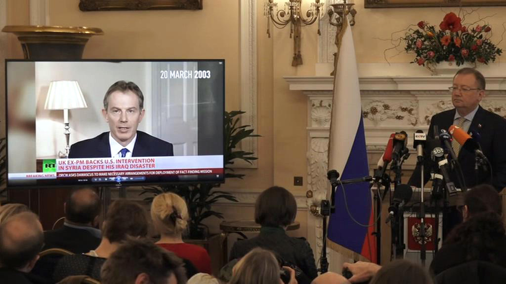 Посол России в Лондоне: политика США по Сирии несет угрозу для мира