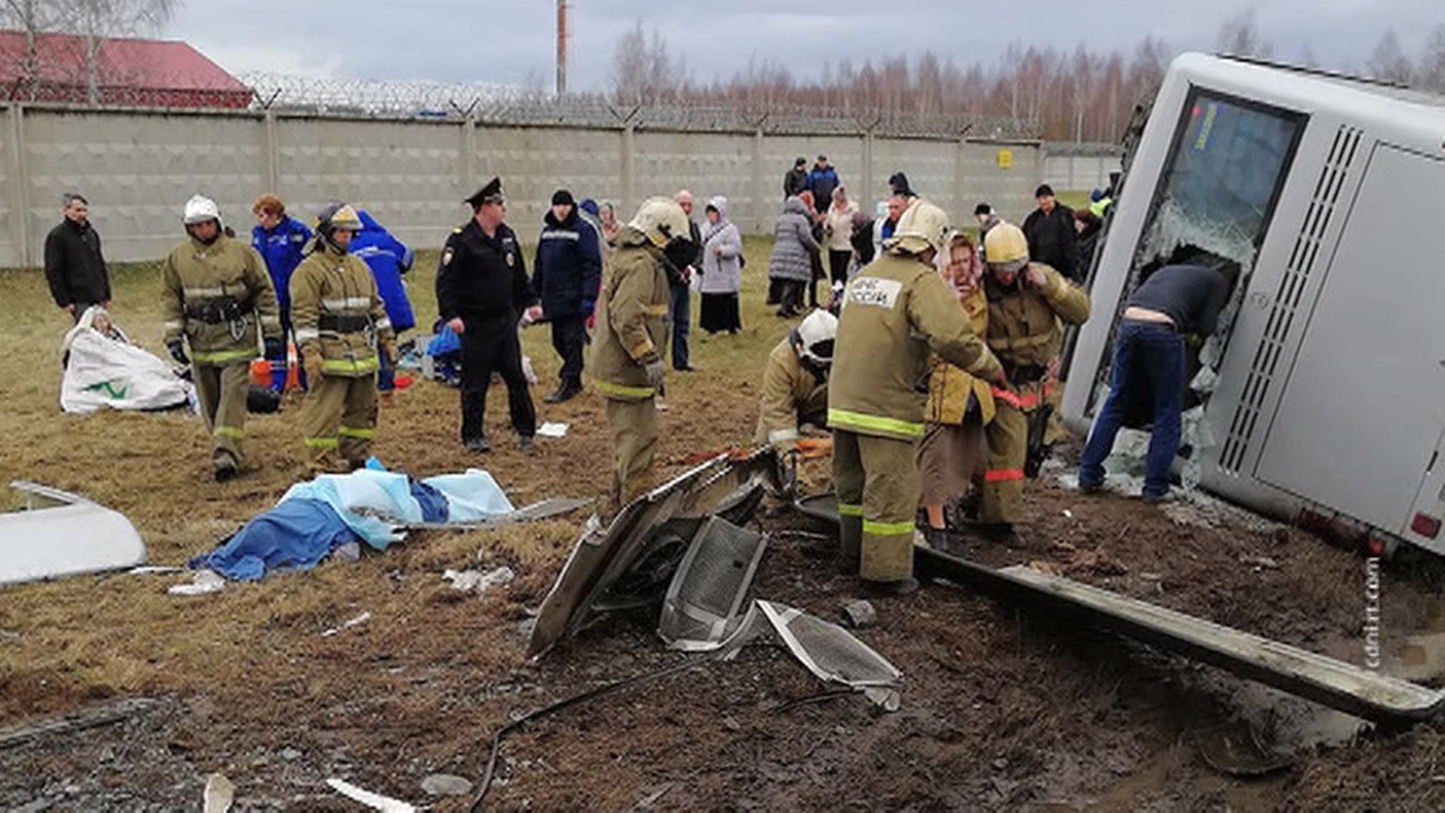 Число жертв ДТП с паломниками под Тверью возросло вдвое