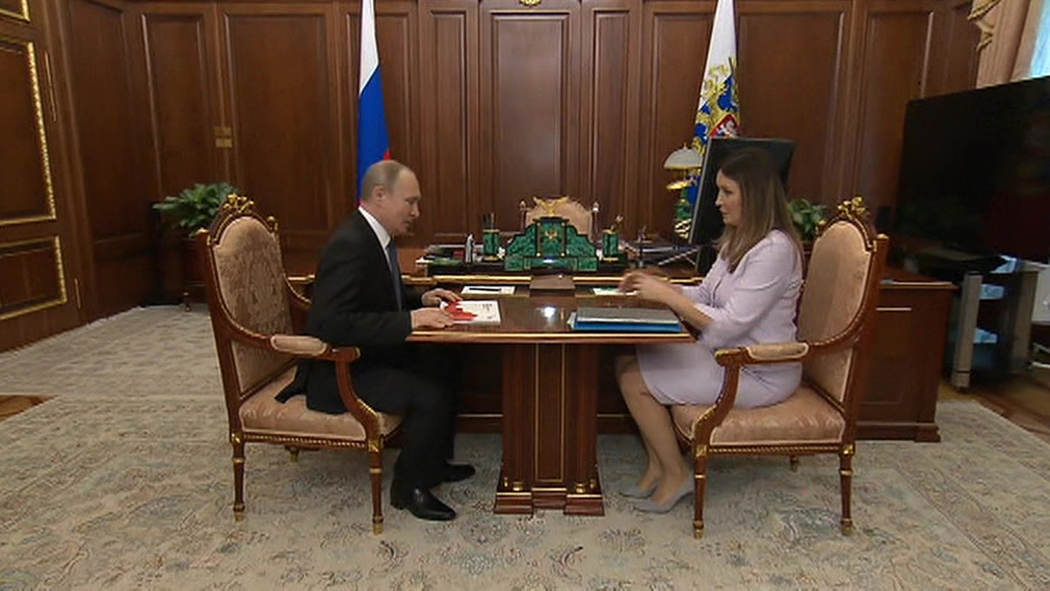 Путин встретился с гендиректором Агентства стратегических инициатив