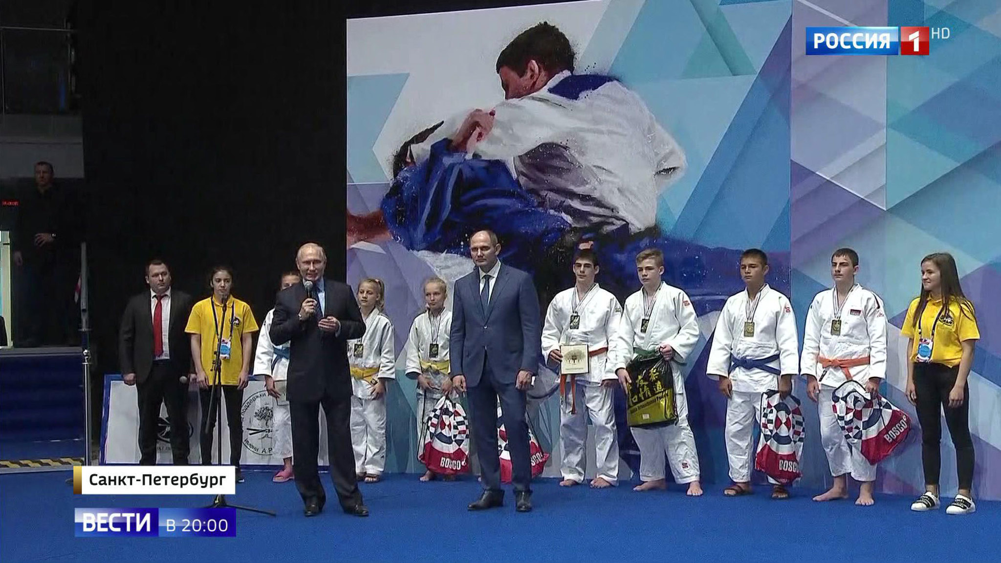 Judo Master Class: Putin Commemorates Old Instructor's Legacy at St. Petersburg Tournament