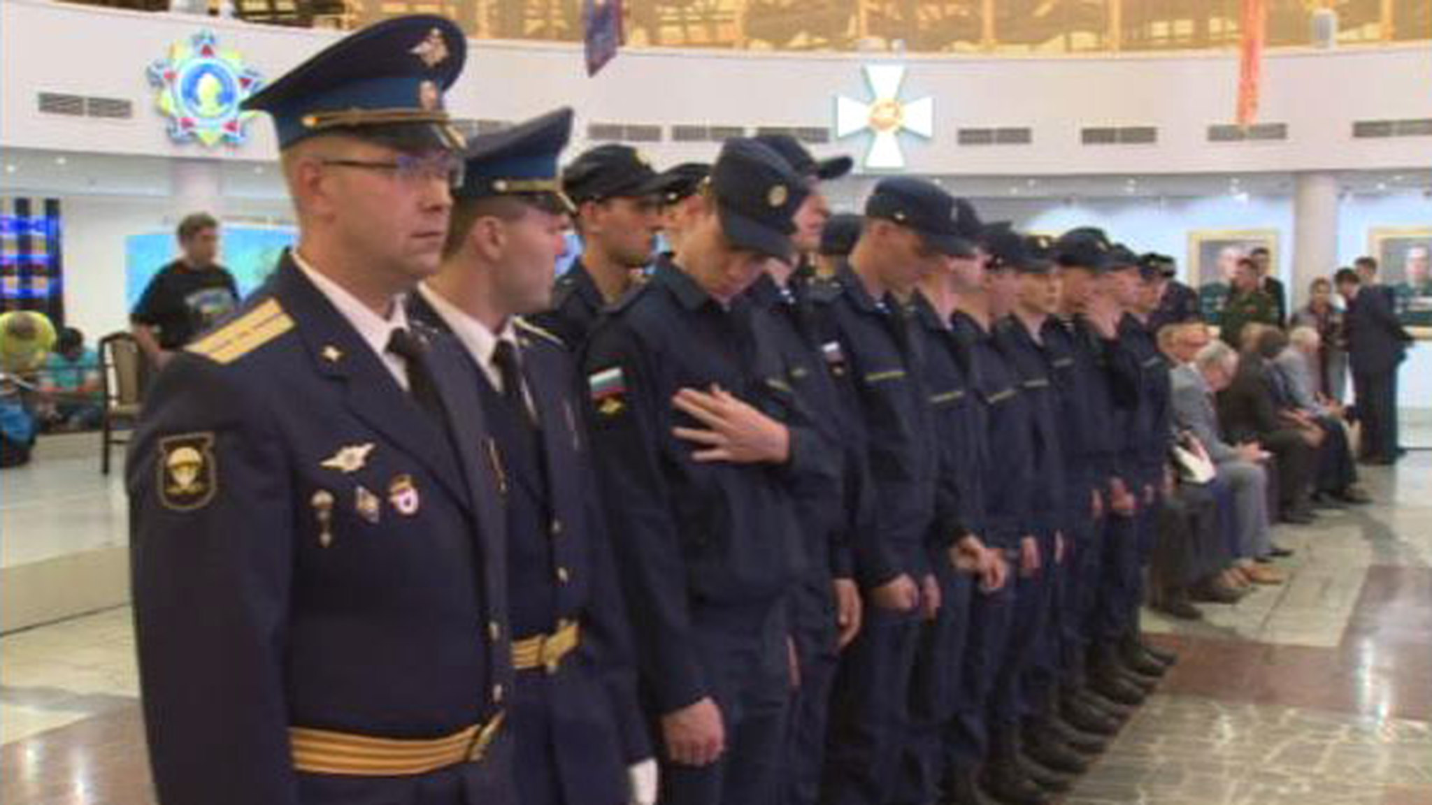 Новобранцы научной роты начали службу в Туле