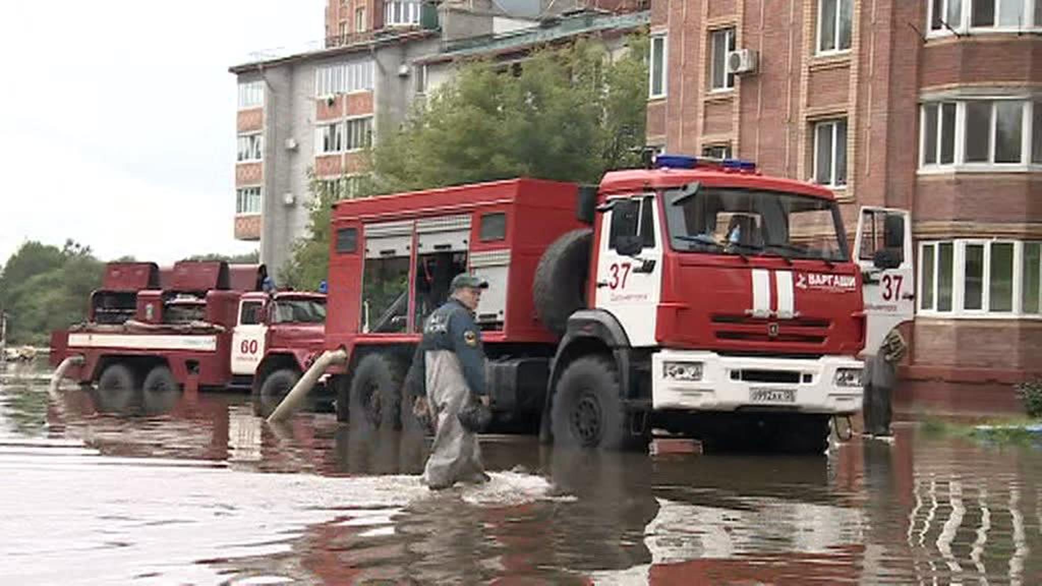 Число подтопленных в Приморье домов снижается