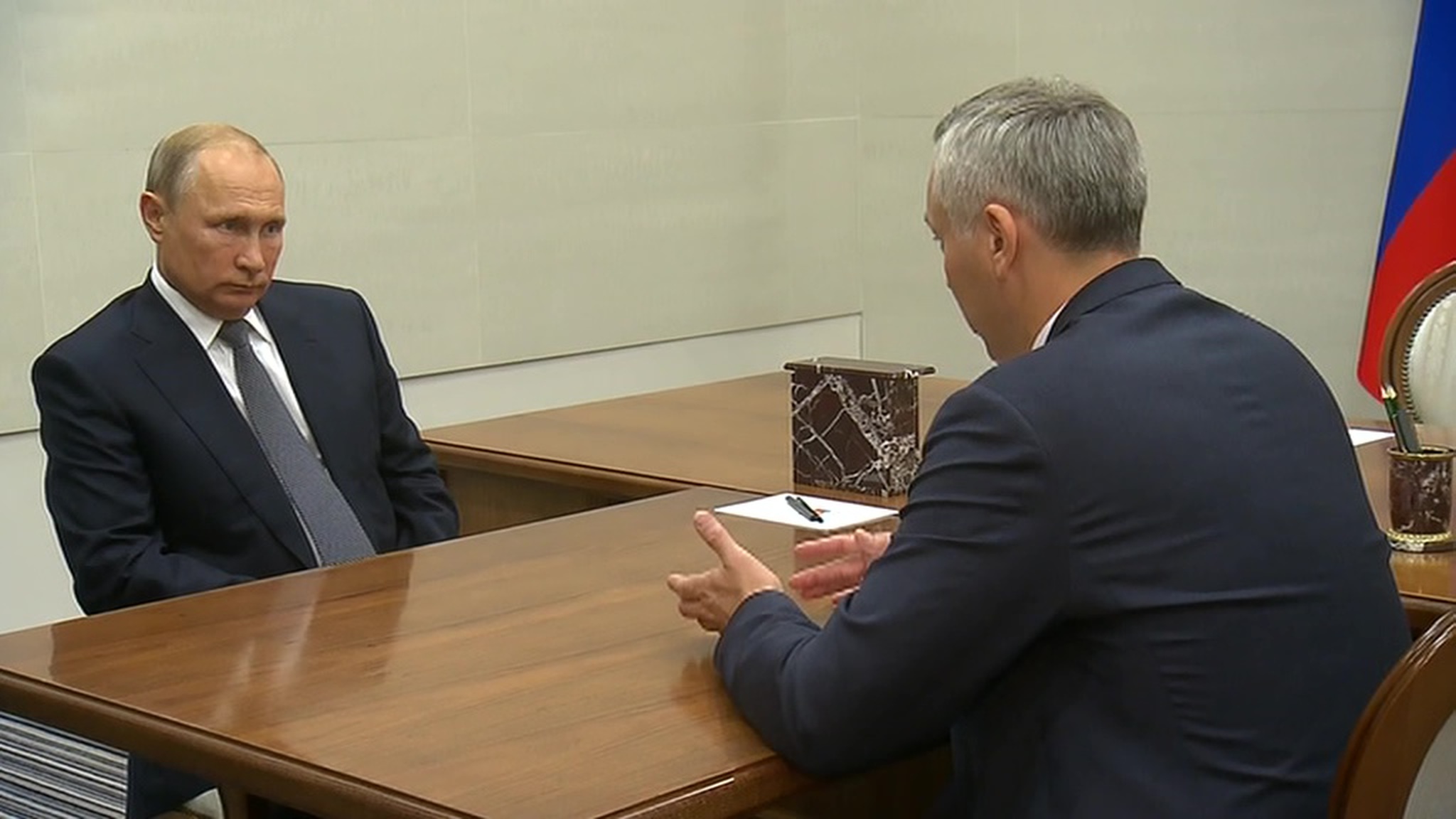 Путин оценил развитие Новосибирской области