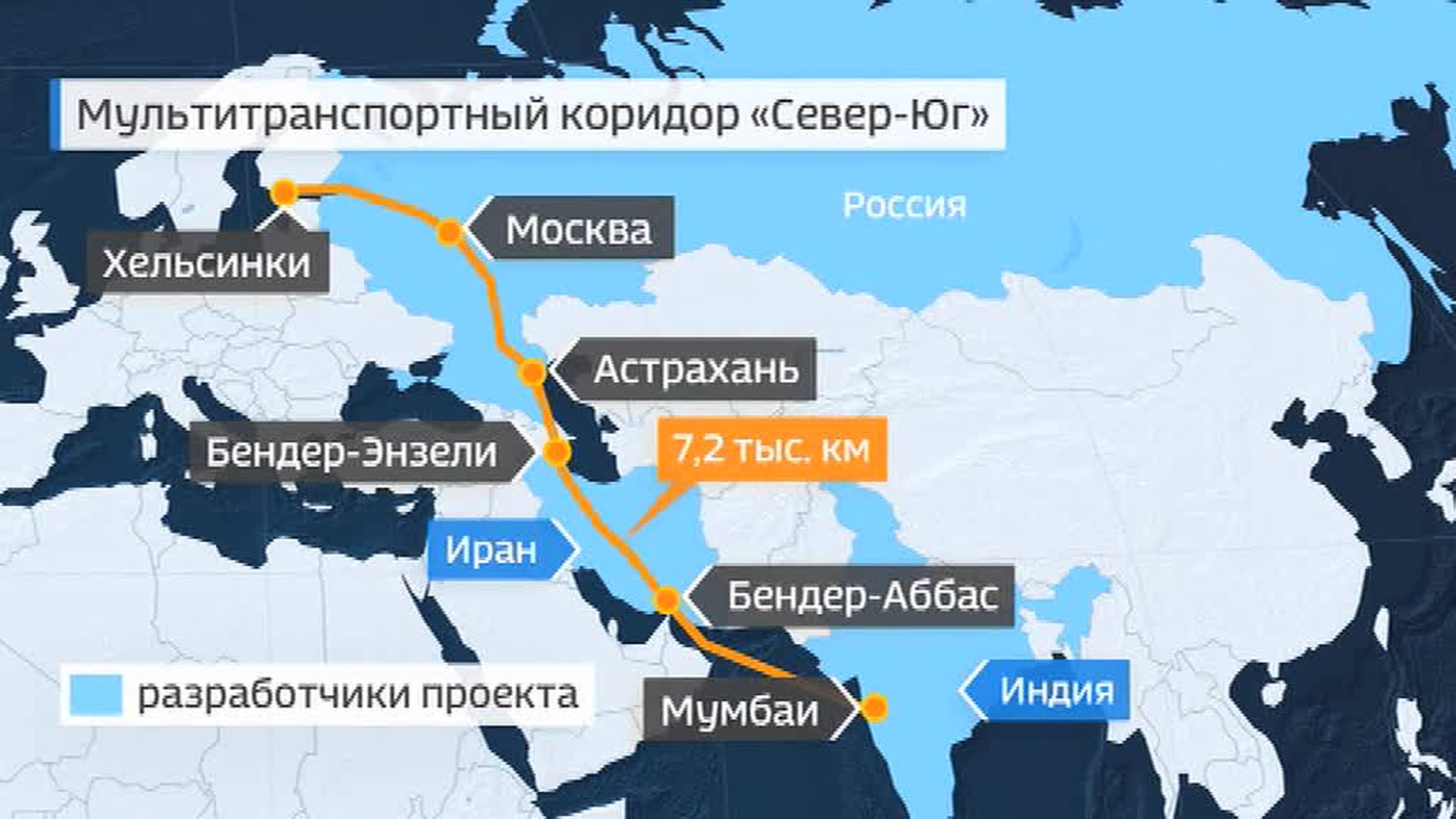 Россия, Индия и Иран найдут дешевую замену Суэцкому каналу