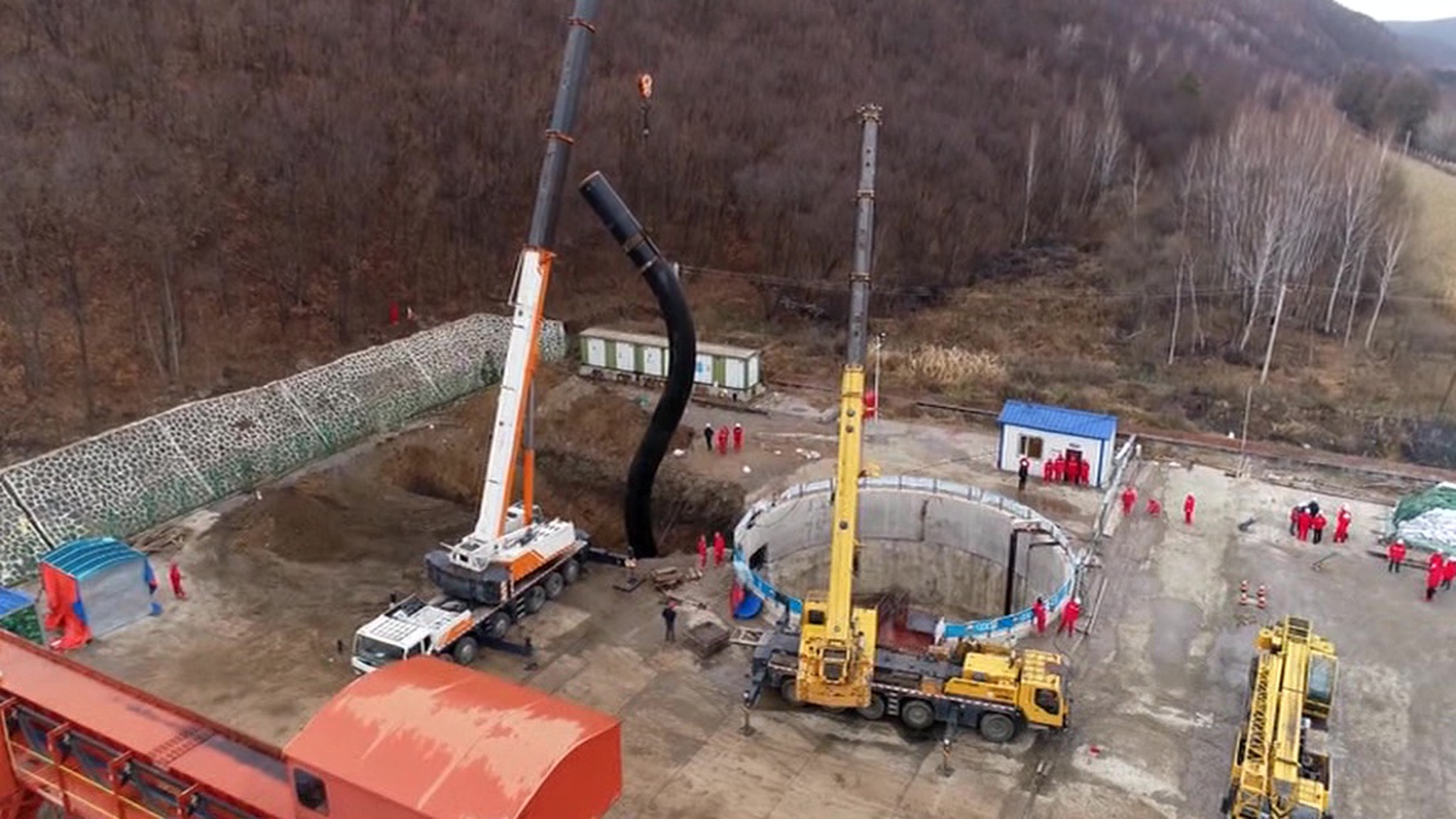 Газопровод под Амуром проложен досрочно