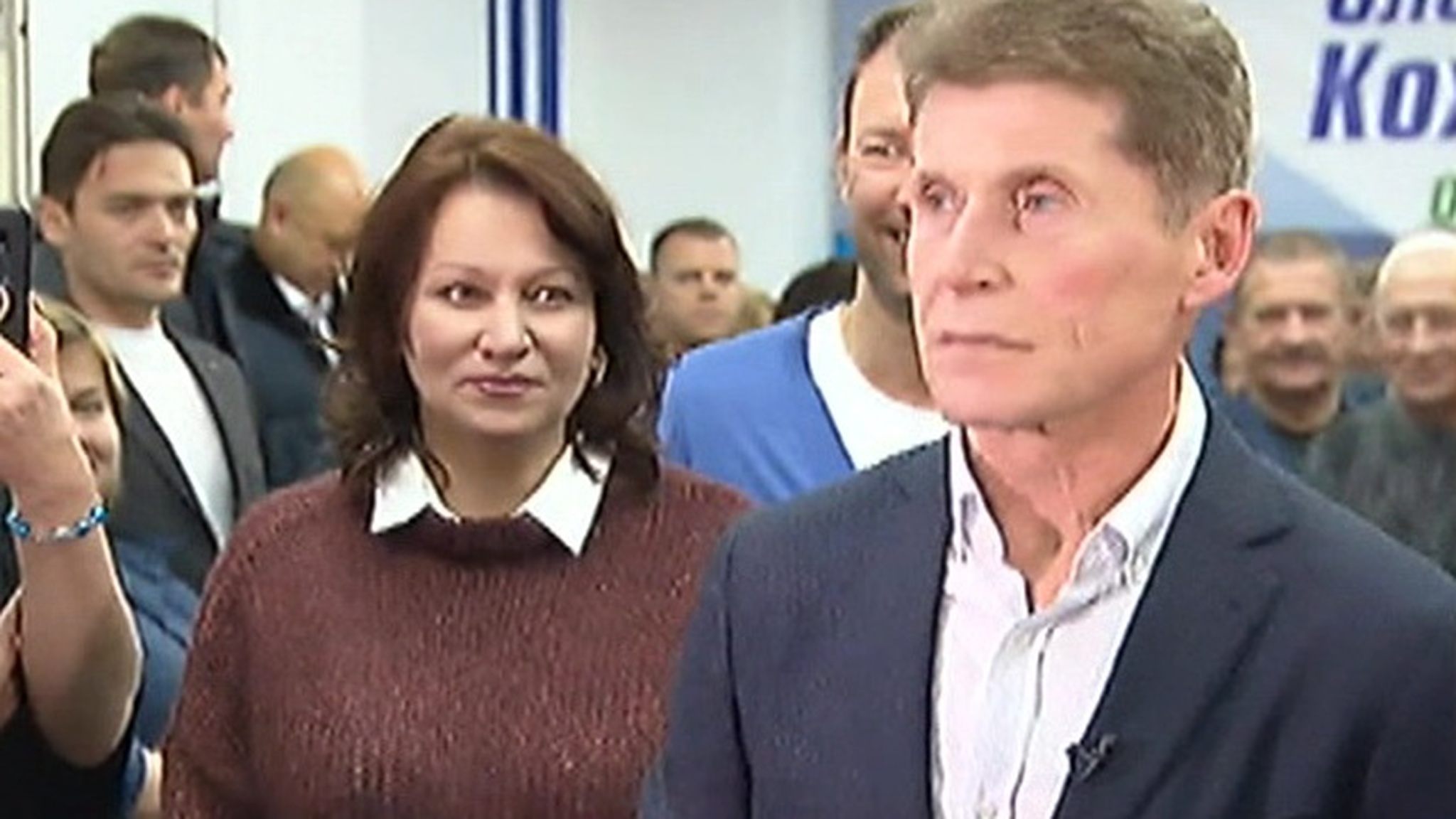 На выборах главы Приморья побеждает Олег Кожемяко