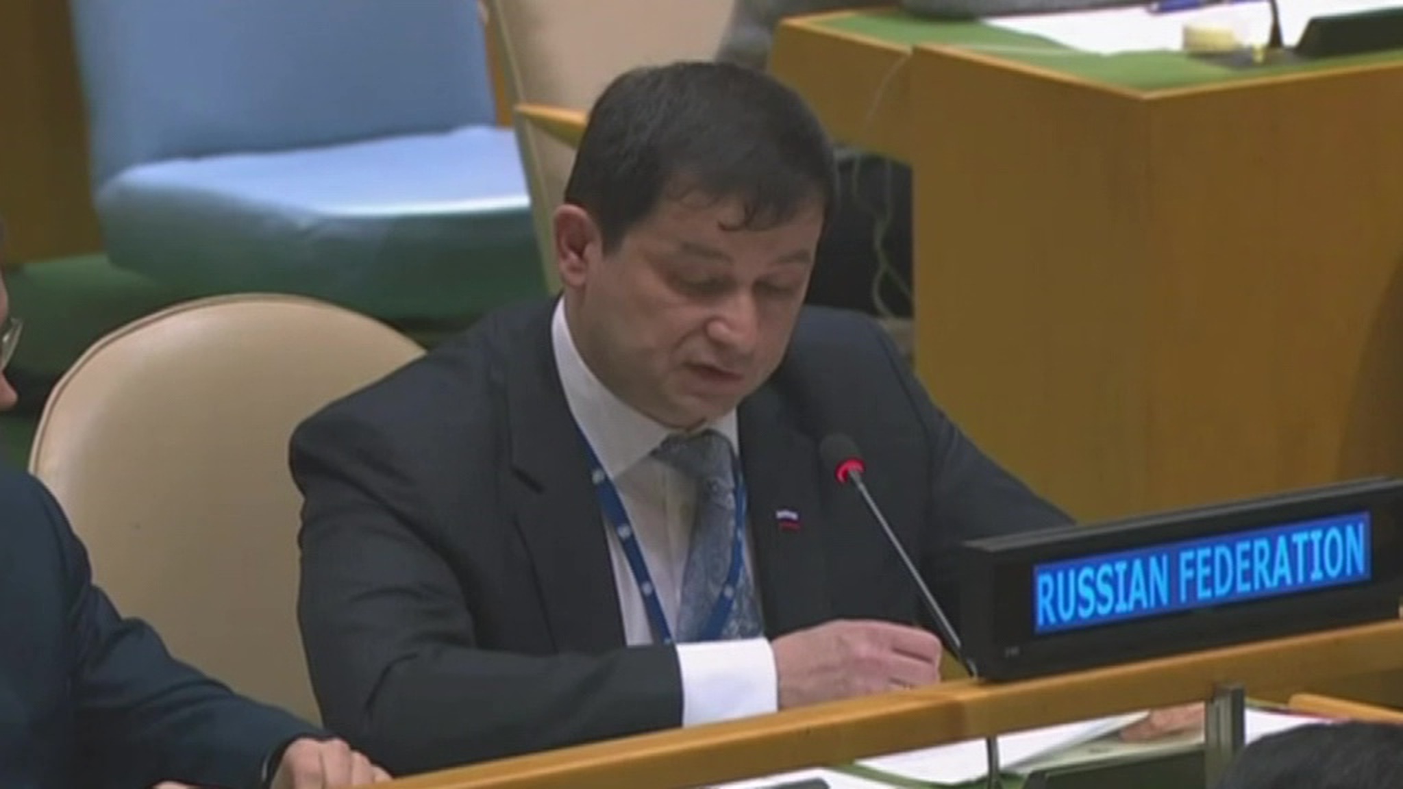 Российское постпредство при ООН сожалеет о принятии резолюции по милитаризации Крыма