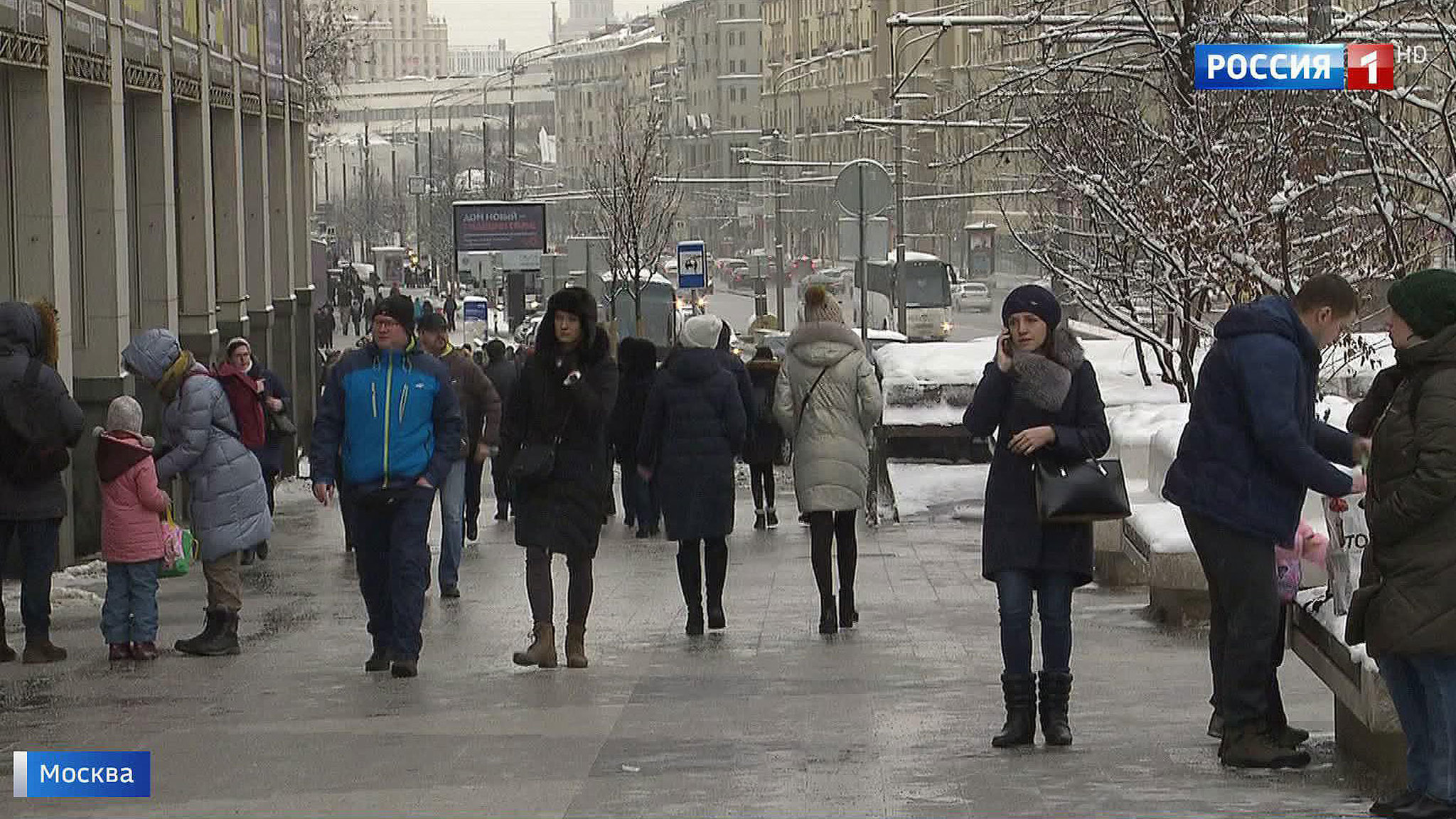 Москву ждет резкое потепление и обильные снегопады