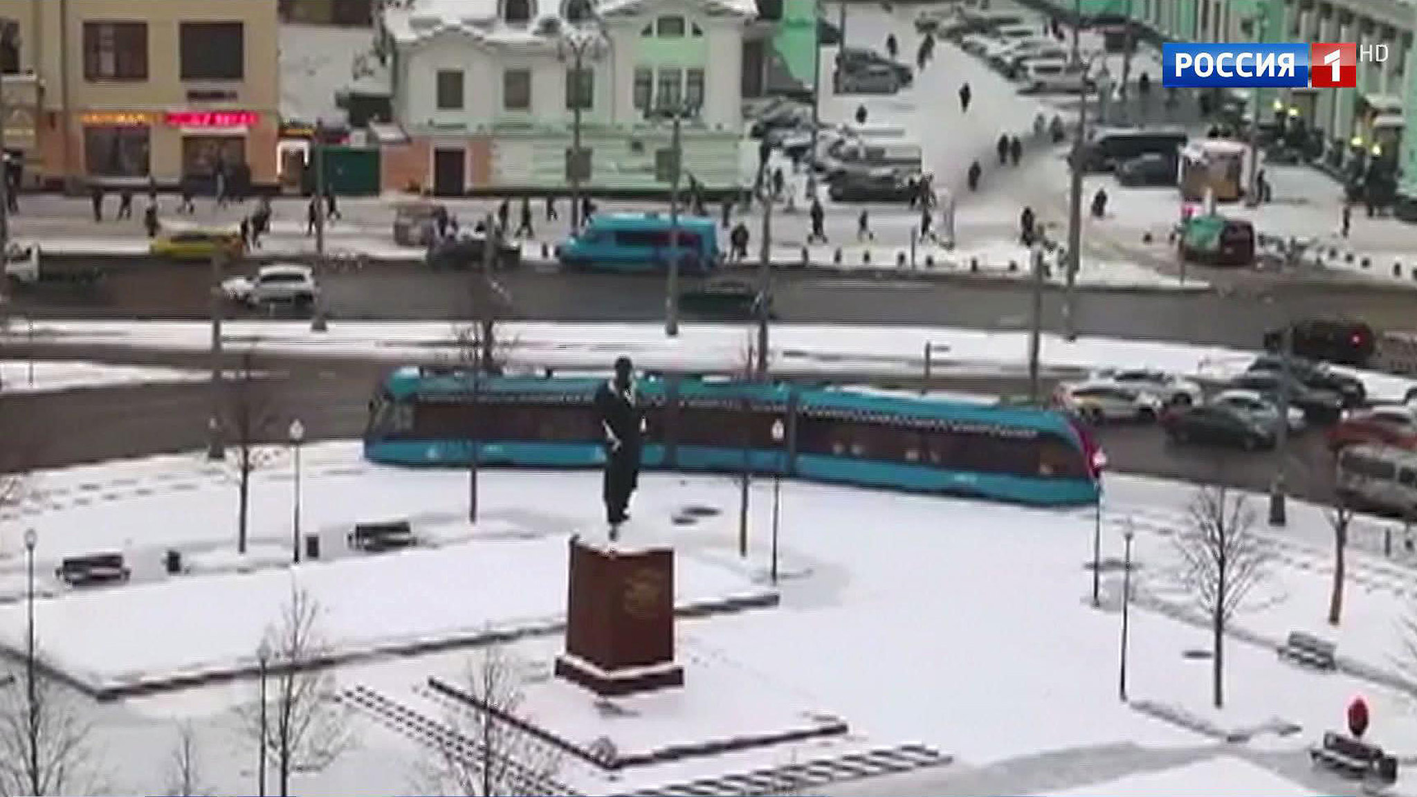 Москвичи оценили трамваи на Тверской Заставе