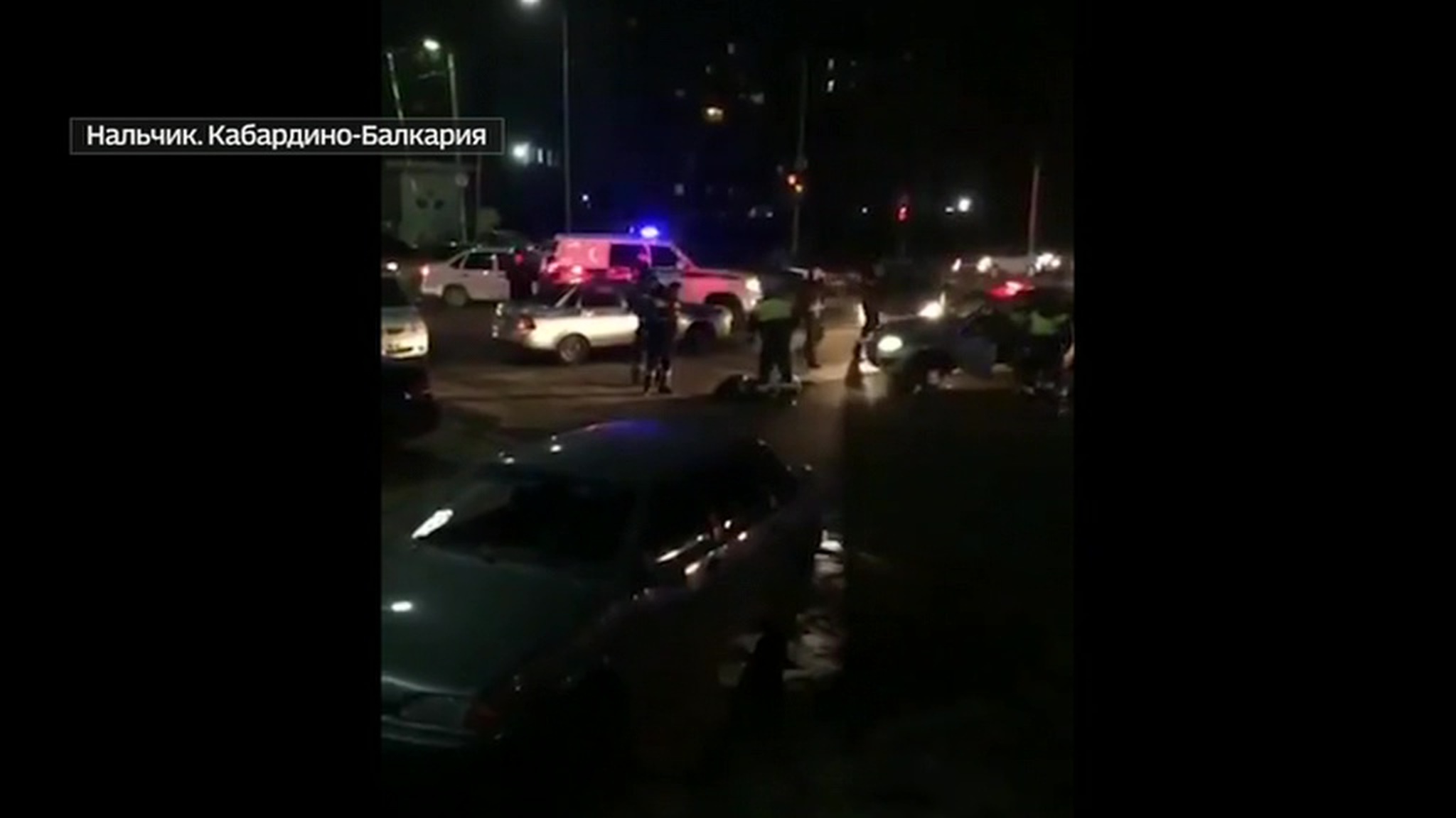  В Нальчике бандиты, вооруженные ножами, напали на полицейских