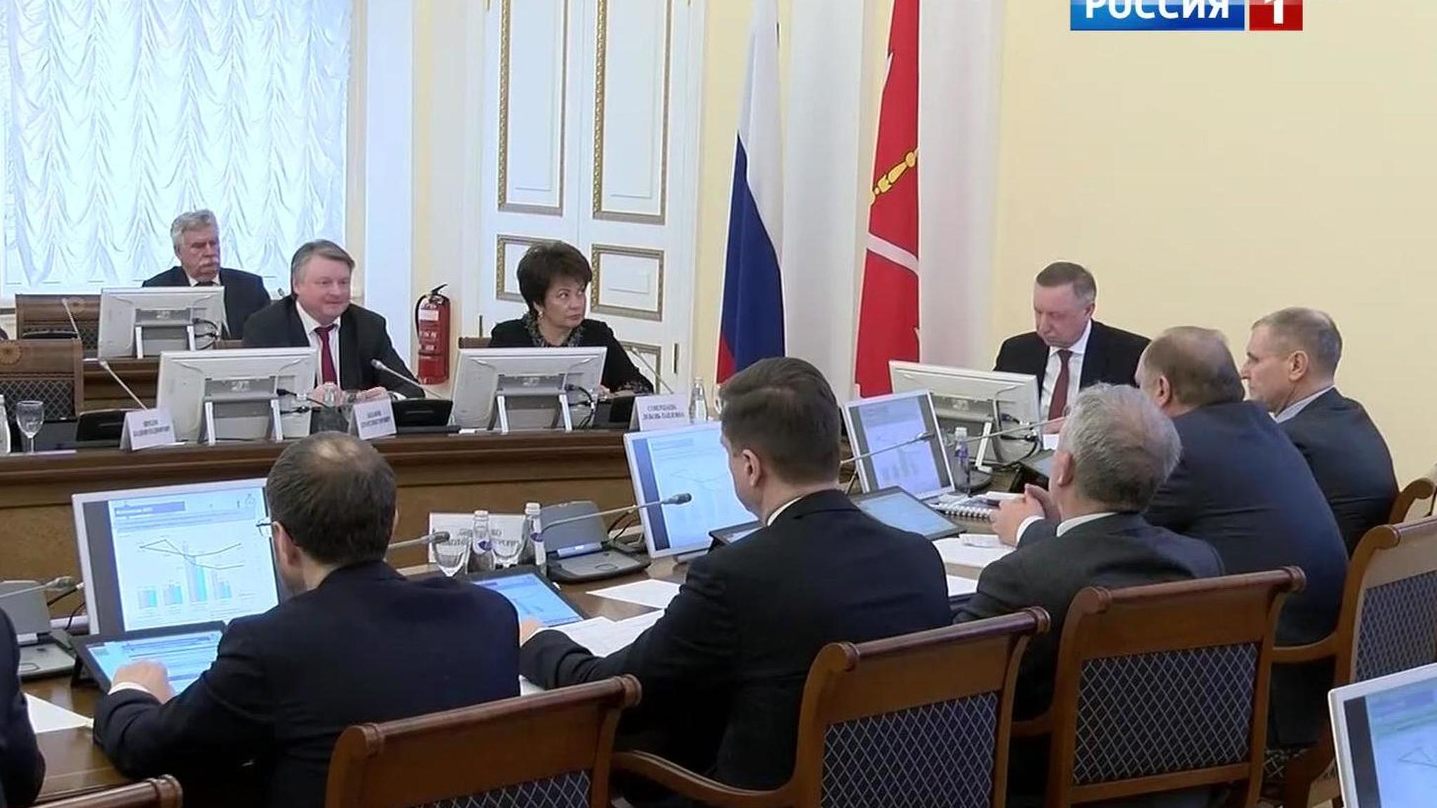 В Петербурге прошло первое заседание нового правительства