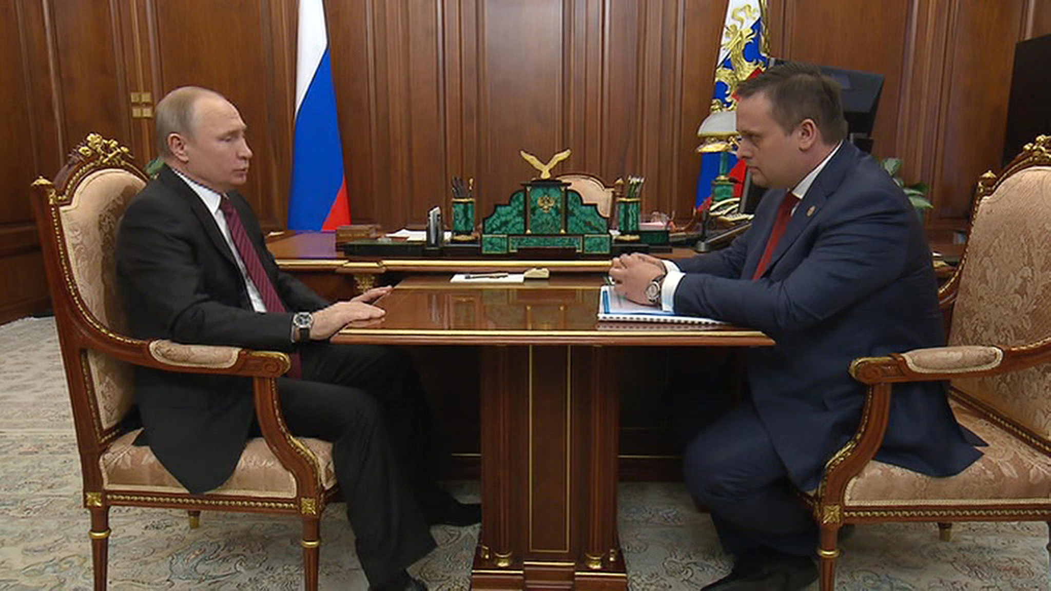 Владимир Путин встретился с губернатором Новгородской области