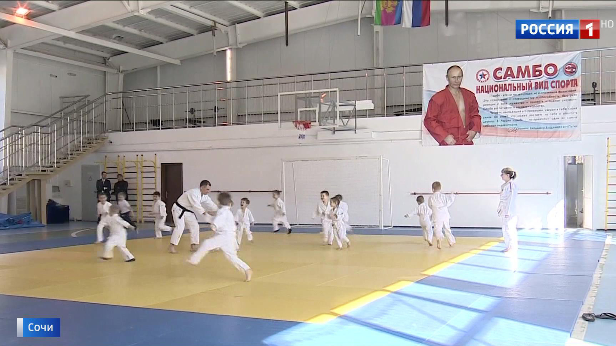 "Дошкольное дзюдо" поможет детям улучшить координацию