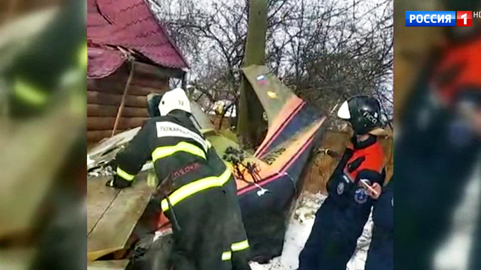 Падение "Охотника" в Подмосковье: пилот и пассажир самолета погибли на месте