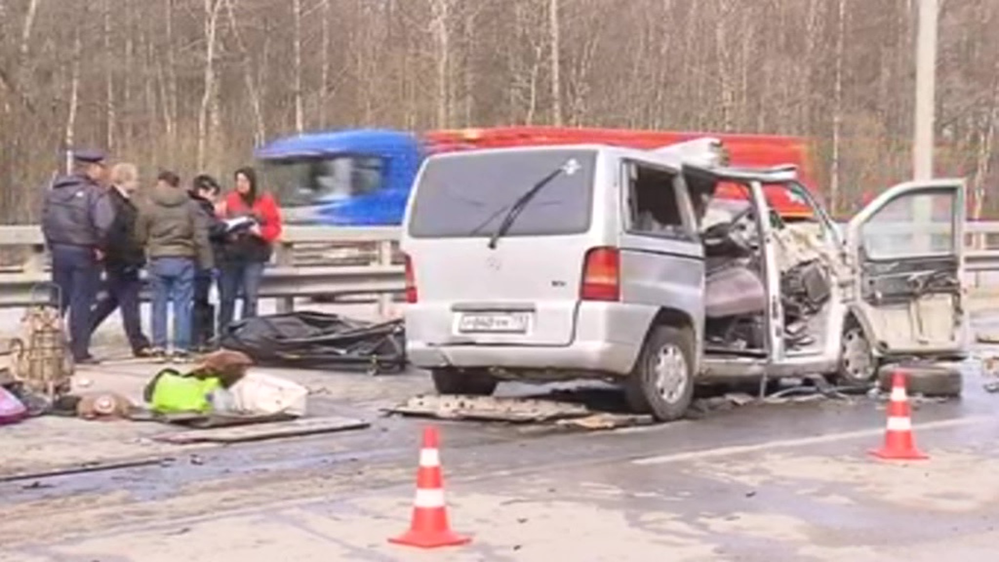 ДТП в Подмосковье: аварию могла спровоцировать другая авария