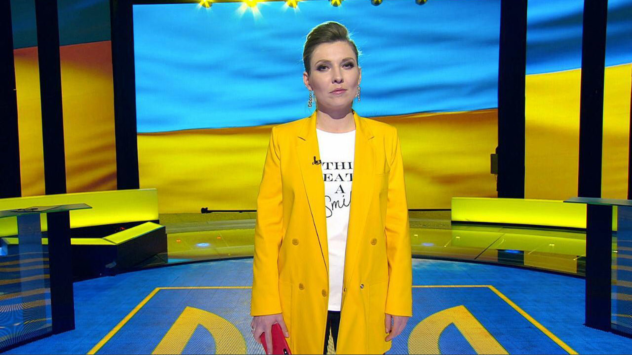 Ольга Скабеева вызвалась провести дебаты Порошенко и Зеленского на стадионе в Киеве