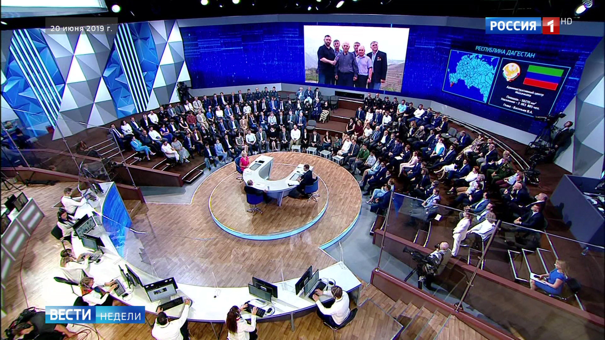 Дагестанский экспромт на "Прямой линии"
