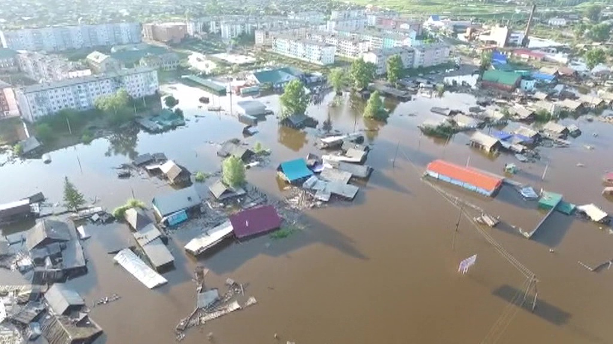 Тулун приходит в себя после водного плена