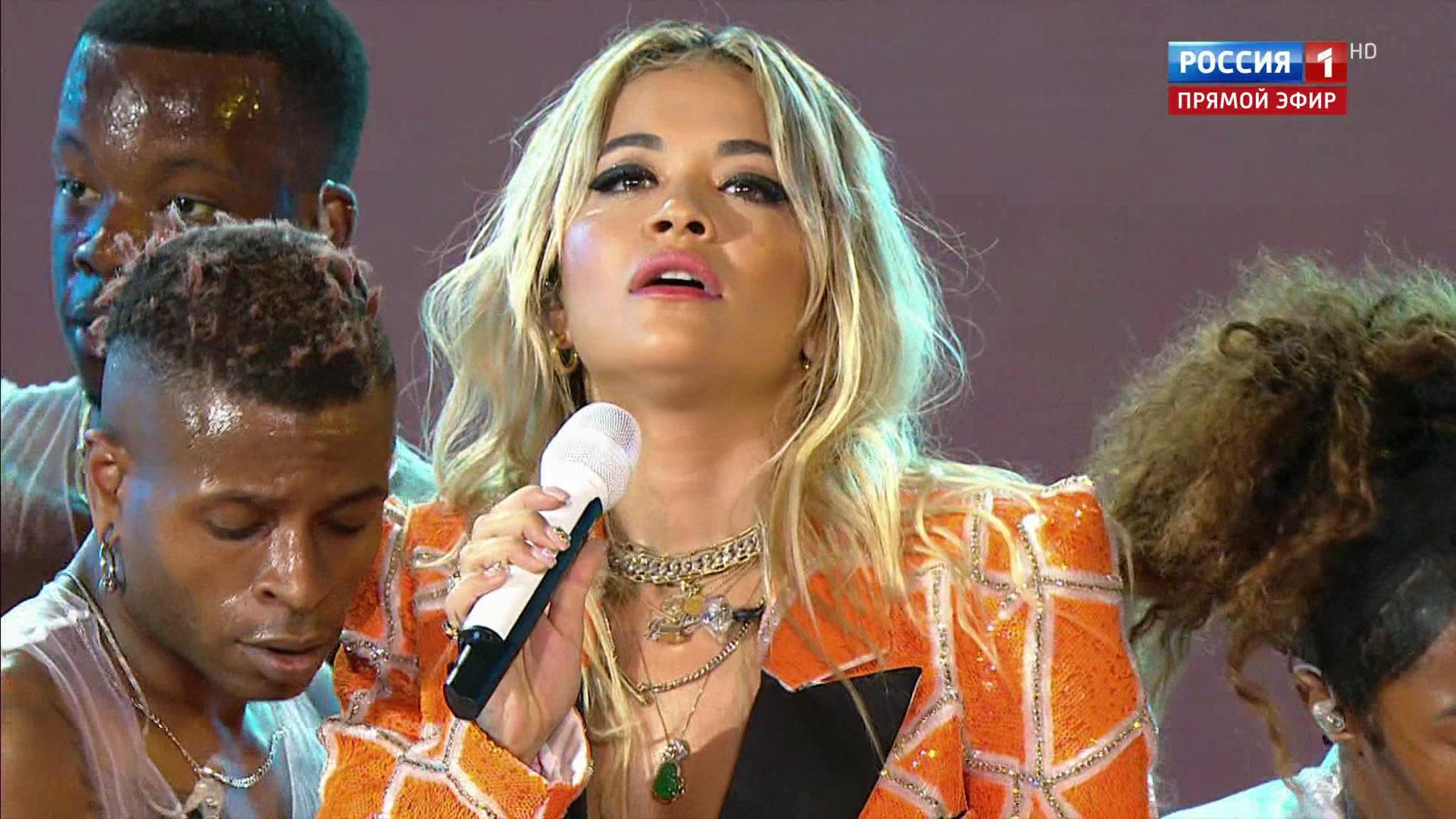 Эфир от 29.08.2019. Rita Ora. "Anywhere"