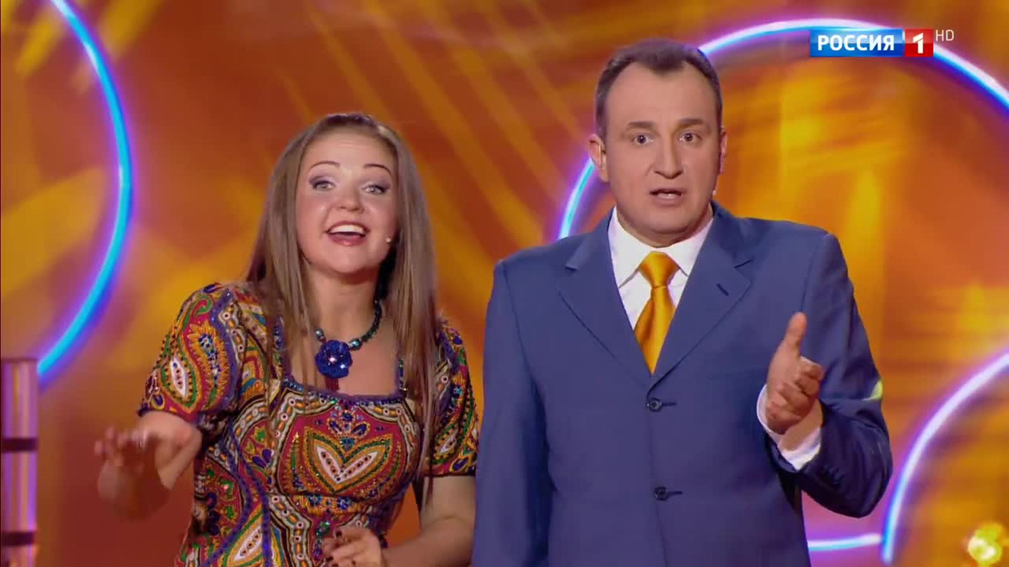 Эфир от 06.10.2019. Марина Девятова и Святослав Ещенко, "Коммунальный дуэт" (авт. О. Кондратенко, С. Ещенко)