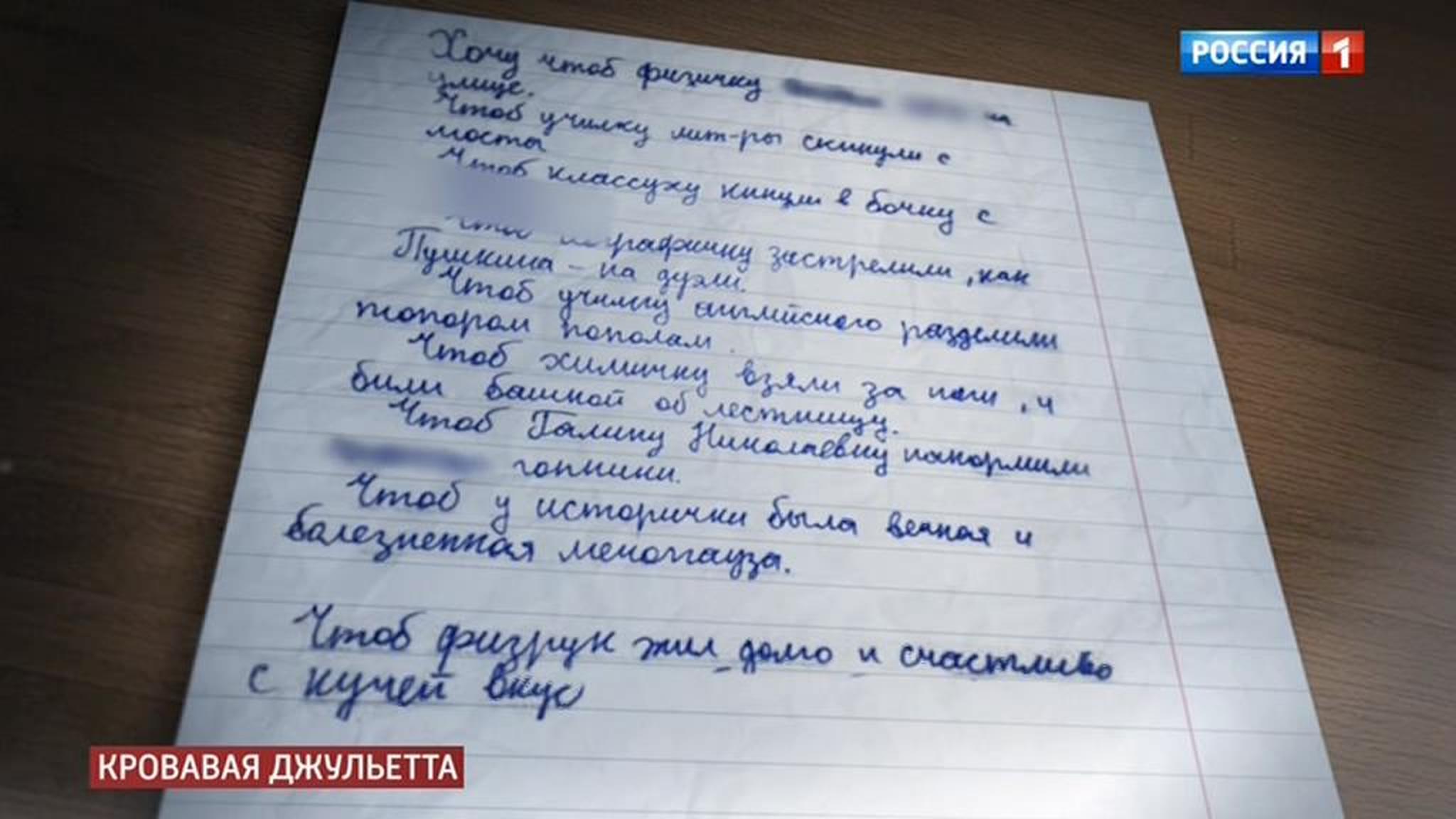 Какие казни придумала "кровавая Джульетта" своим школьным учителям