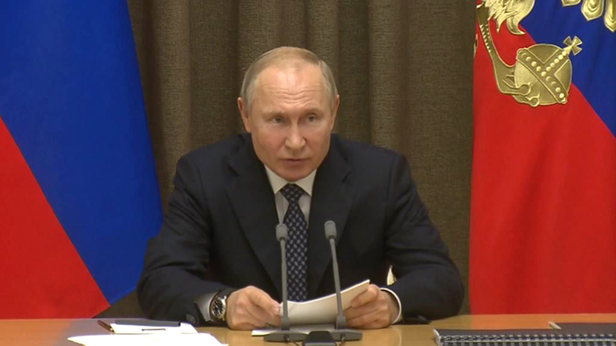 Владимир Путин сообщил о переоснащении флота из-за угрозы со стороны НАТО