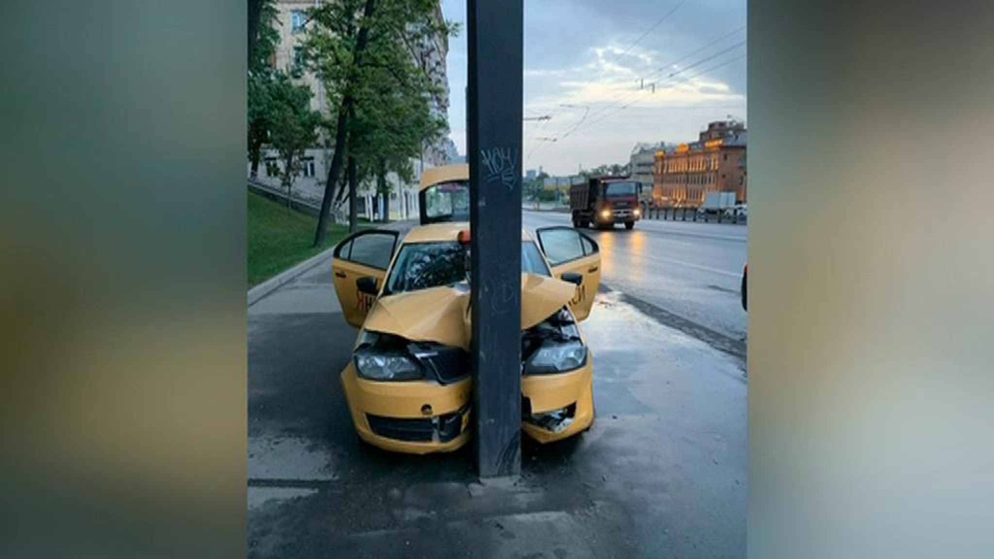 Количество аварий с участием такси за 10 месяцев этого года выросло на 60 процентов