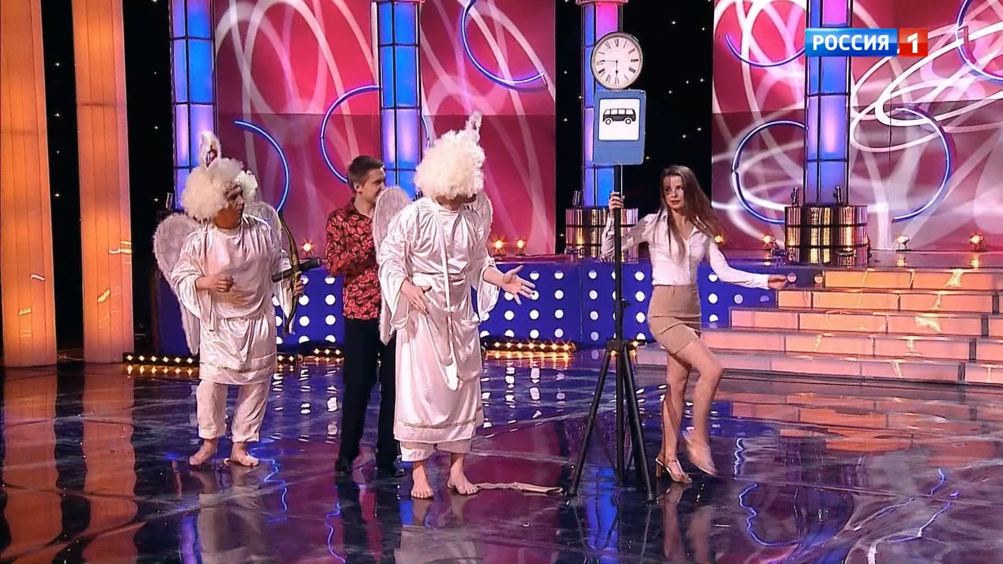 Эфир от 22.12.2019 Театр юмора "Канкан". "Ангелы"