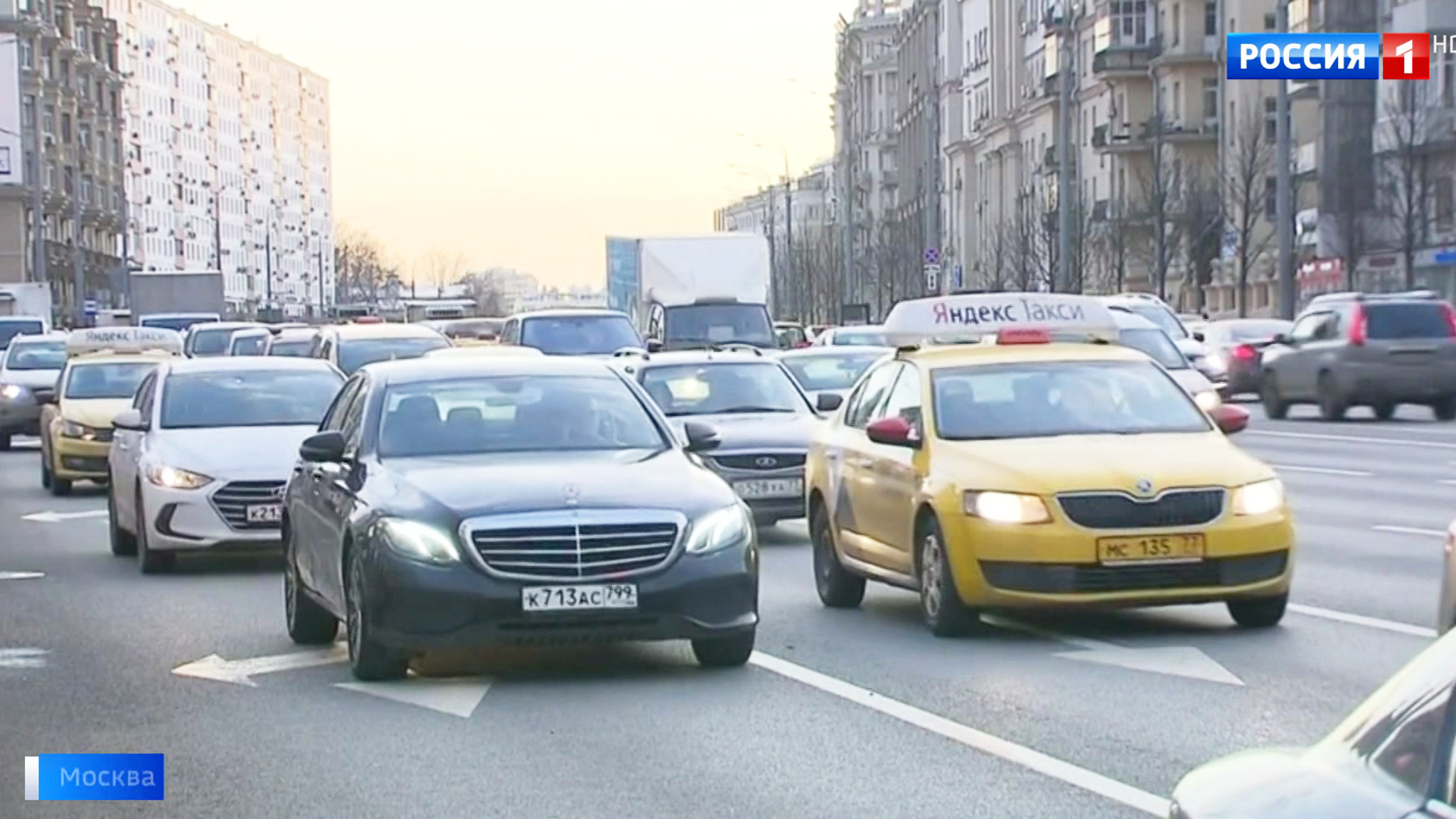 Центр Москвы на период праздников становится пешеходным