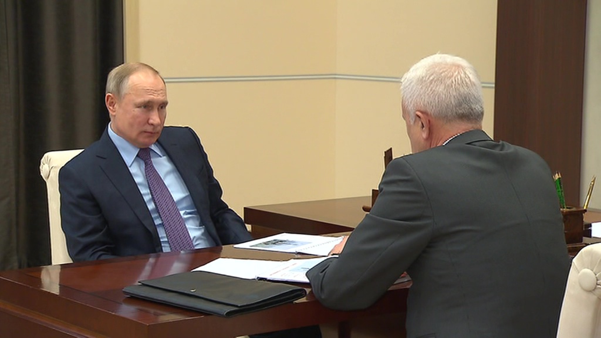 Путин встретился с главой "ЛУКОЙЛа" Вагитом Алекперовым