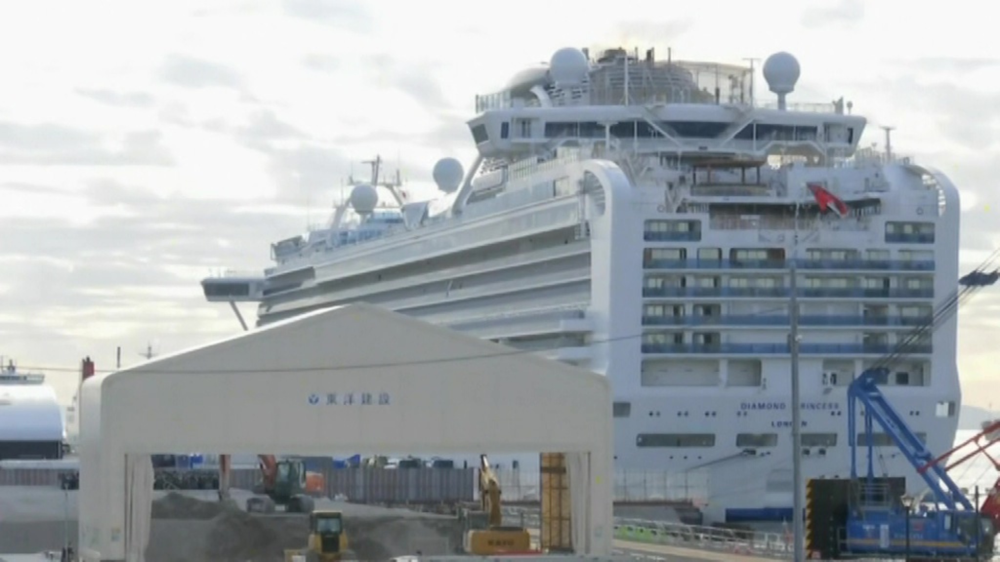 Еще два россиянина с судна Diamond Princess оказались заражены коронавирусом
