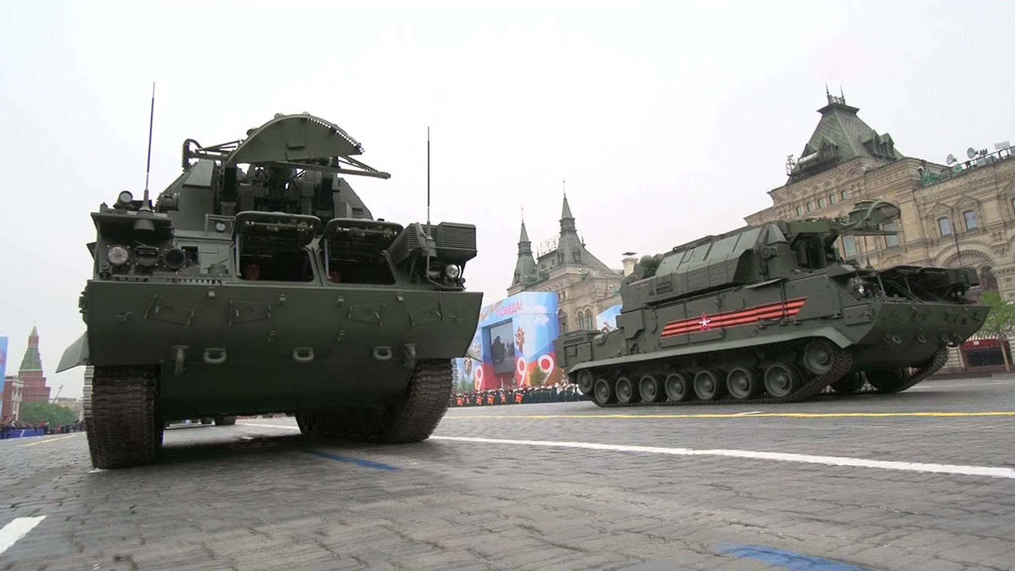 Погода в Москве 9 мая будет облачной с прояснениями и небольшими дождями