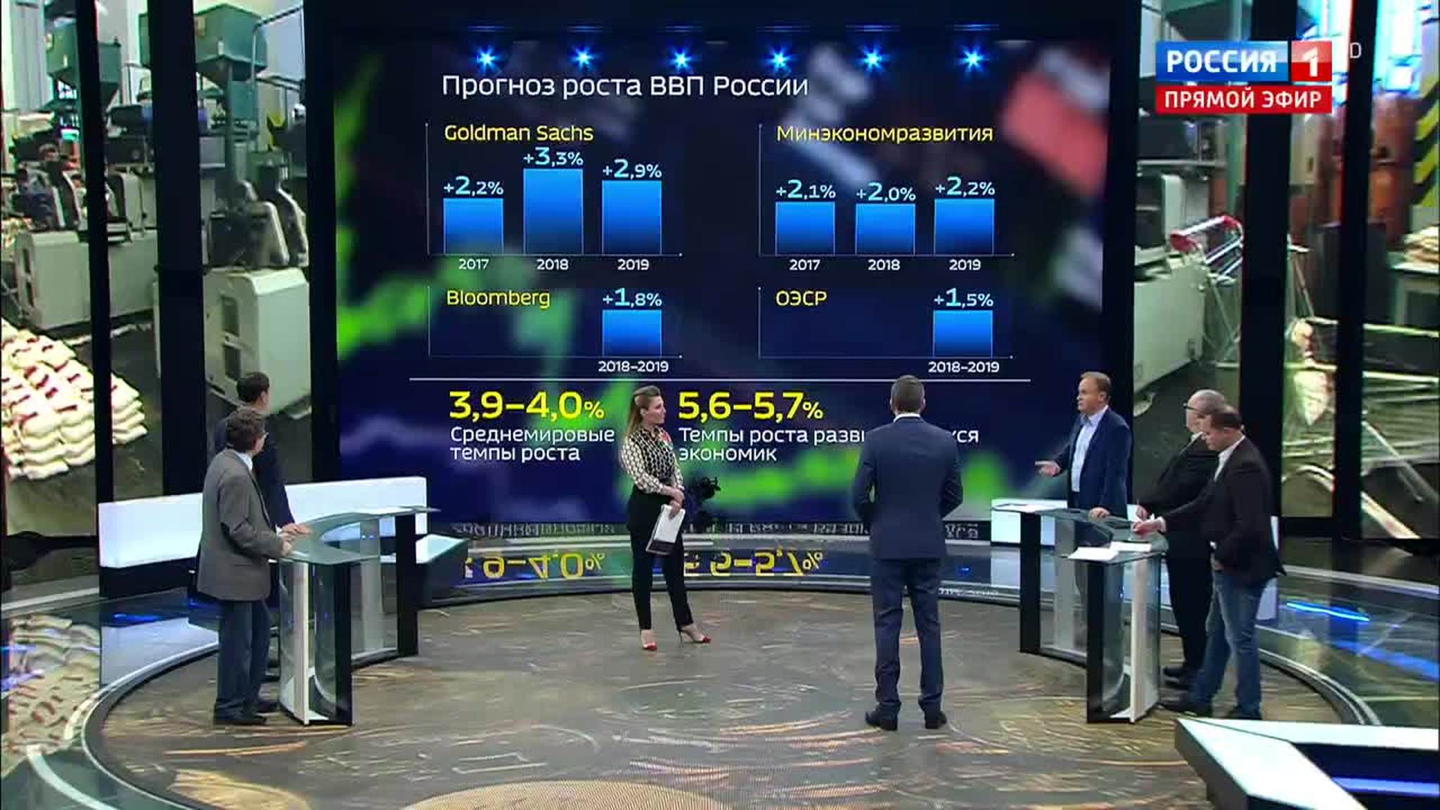 Goldman Sachs: Russian Economy Is Doing Better Than Government Acknowledges